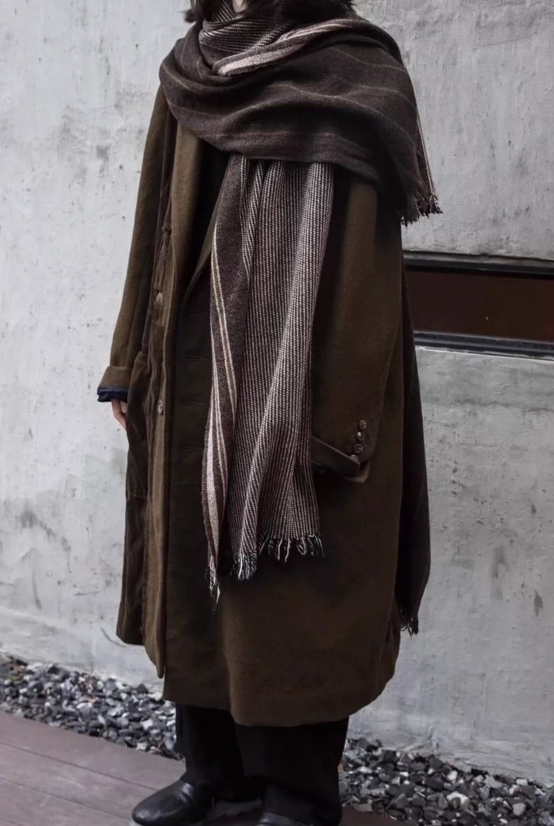 Ziggy Chen Ziggy Chen Heavy Corduroy Wool Coat Size US M / EU 48-50 / 2 - 1 Thumbnail