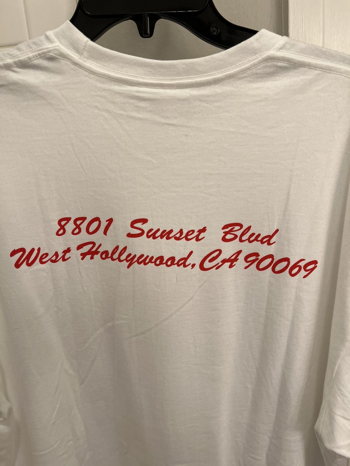 supreme West Hollywood Box Logo tee XXL