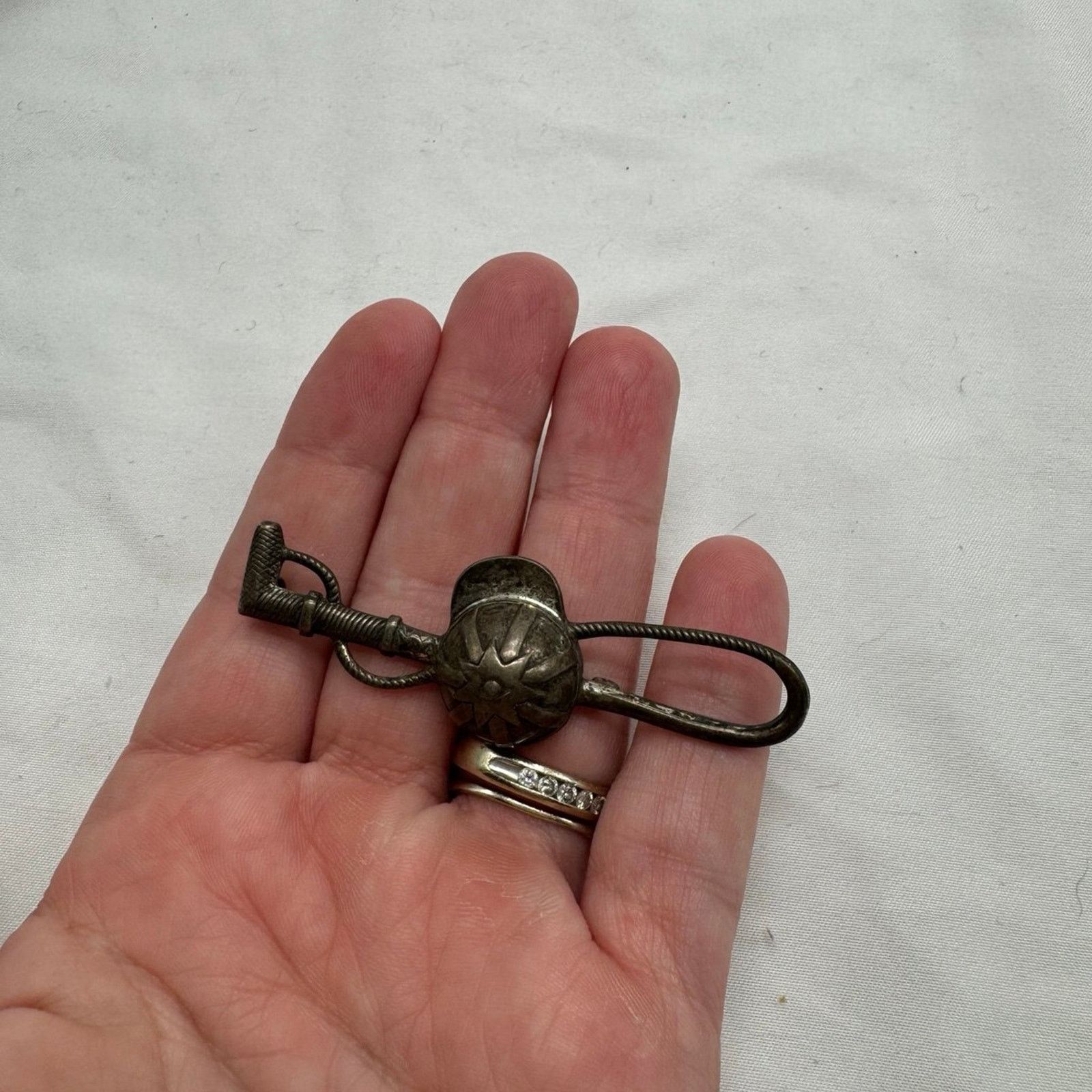 NBDN Nobrandedon VTG sterling Jockey pin Size ONE SIZE - 3 Thumbnail