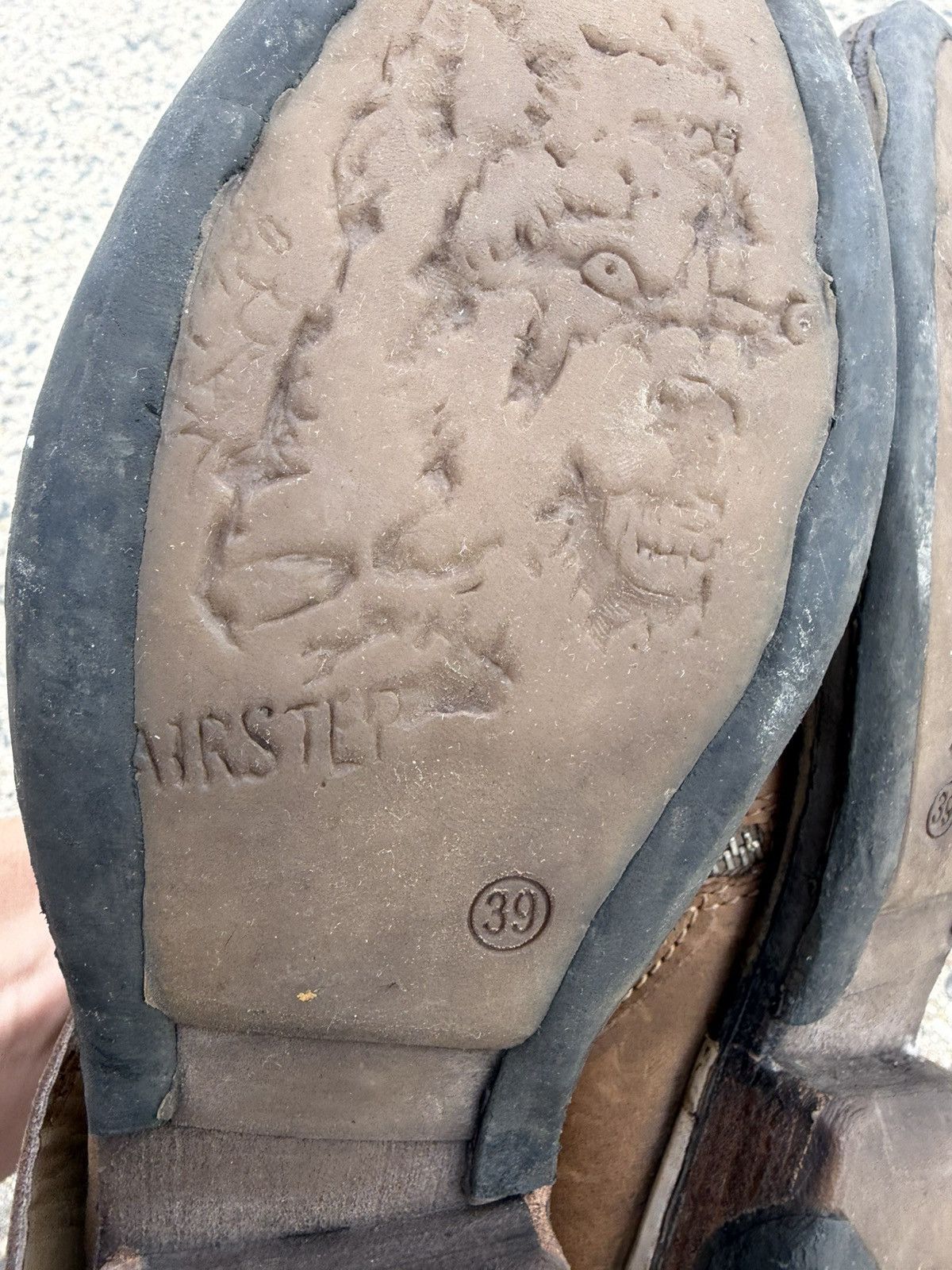 Avant-garde A.S.98 Meatl Leather Boots