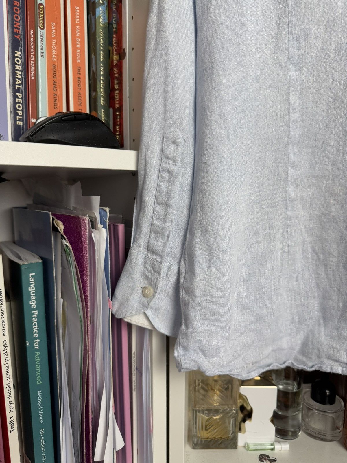 Designer × Loro Piana Loro Piana basic slim fit linen shirt XL designer old money Size US XL / EU 56 / 4 - 7 Thumbnail