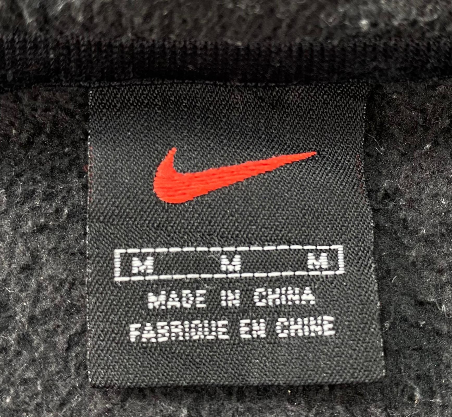 Nike Vintage Nike Small Logo Zipper Fleece Jacket Size US M / EU 48-50 / 2 - 8 Thumbnail