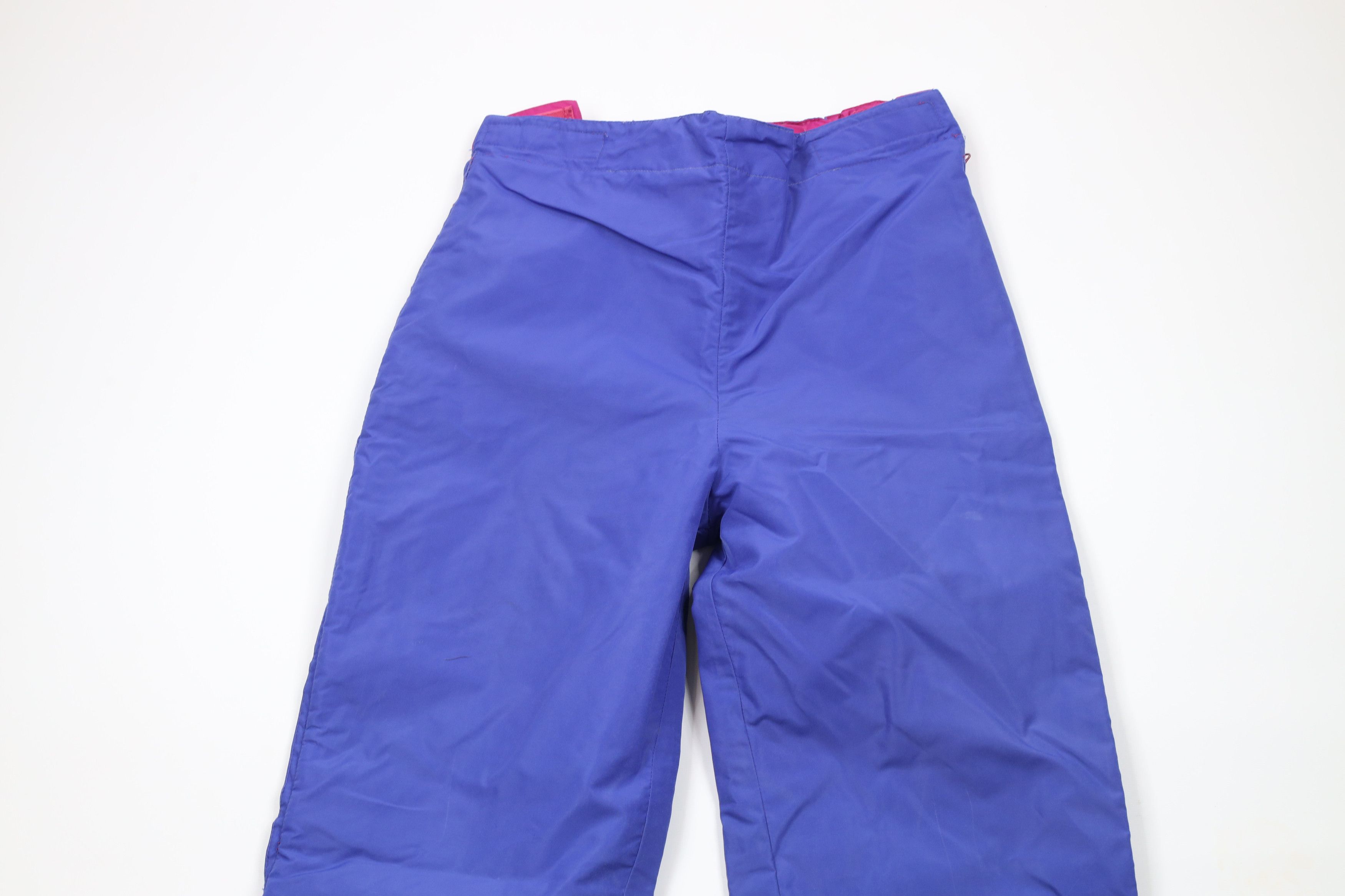 Columbia × Vintage Vintage 80s 90s Columbia Reversible Snow Pants Purple Pink Size 26" / US 2 / IT 38 - 2 Thumbnail