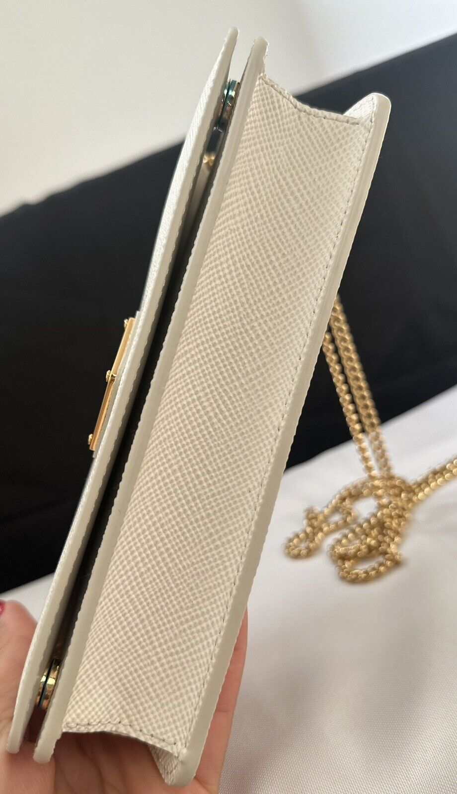 Prada o1srvl11e0624 Size: OS / Mini Bag in White Size ONE SIZE - 4 Thumbnail
