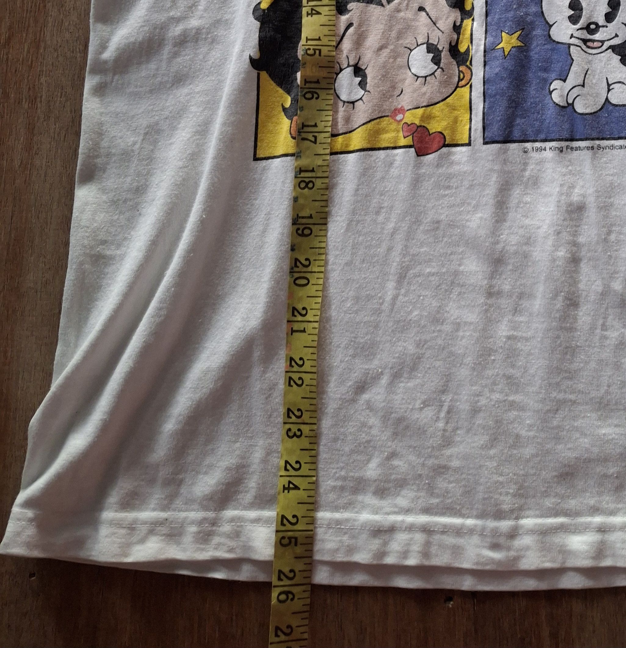 Vintage Vintage Betty boop 1994 tshirt Size US M / EU 48-50 / 2 - 4 Thumbnail