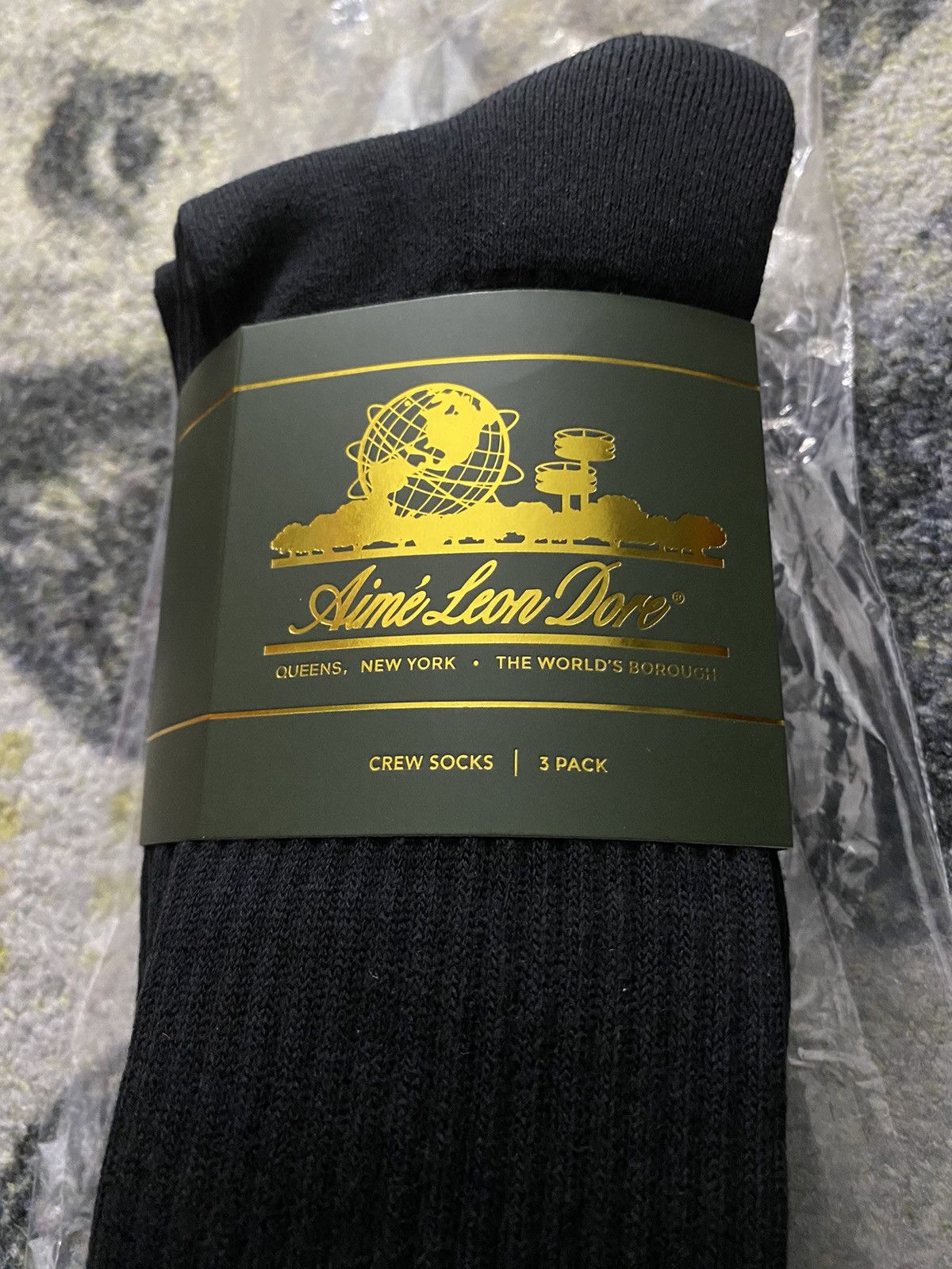 Aime Leon Dore Aime Leon Dore Crew Socks (Pack of 3) Size ONE SIZE - 2 Thumbnail