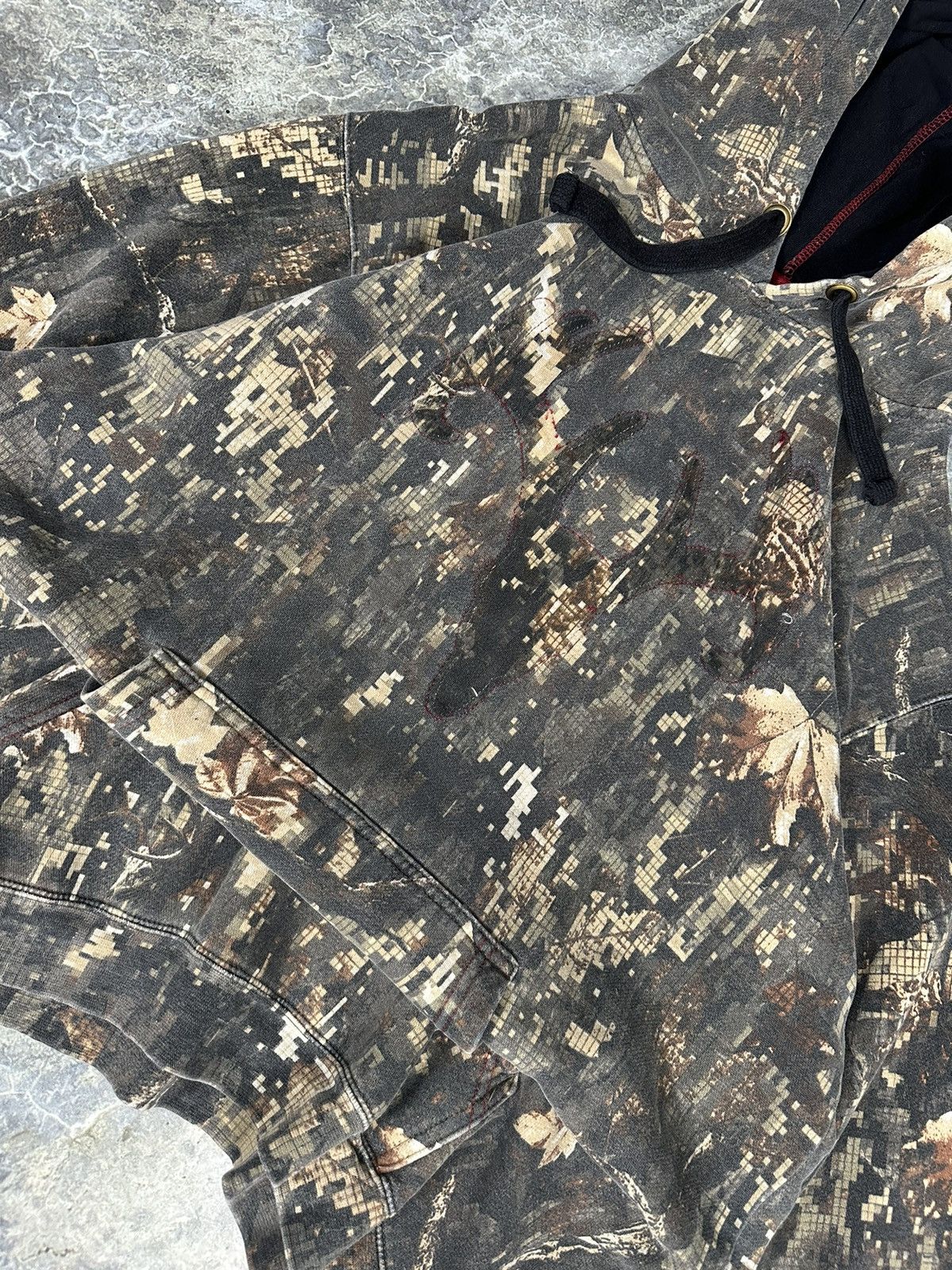 Realtree × Vintage Vintage Realtree Pixel Hoodie Size US L / EU 52-54 / 3 - 3 Thumbnail