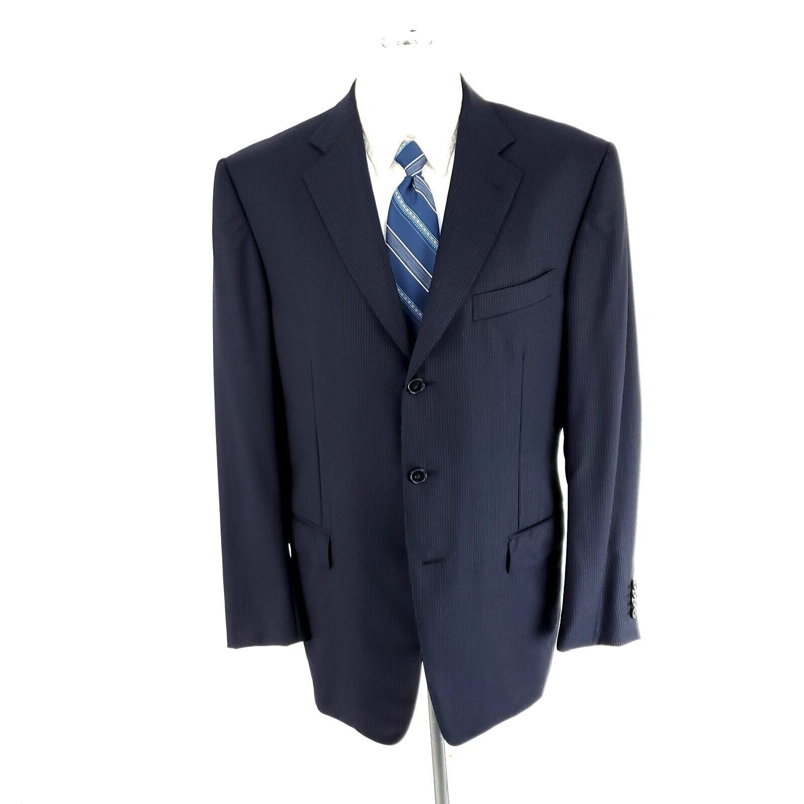 Ermenegildo Zegna Ermenegildo Zegna Neiman Marcus Trofeo Wool 3 Button Suit Ja Size 40R - 3 Thumbnail