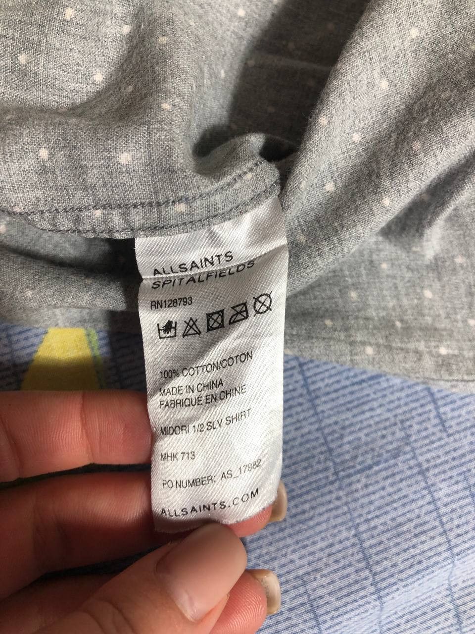 Allsaints × Vintage Vintage Allsaints Corduroy Black Overshot Shirt M Size US M / EU 48-50 / 2 - 10 Thumbnail