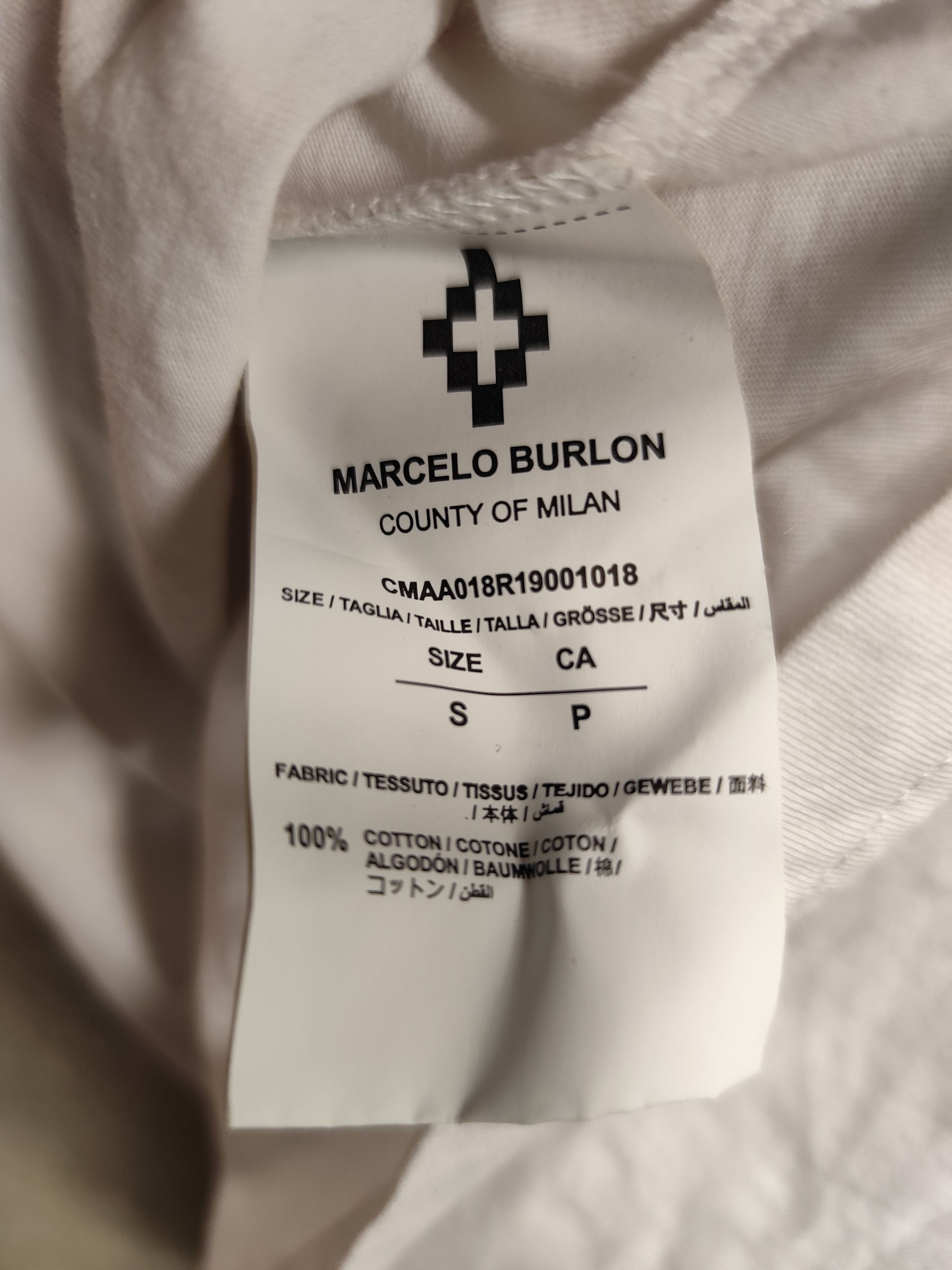 Marcelo Burlon Marcelo Burlon Tee Size US M / EU 48-50 / 2 - 6 Thumbnail