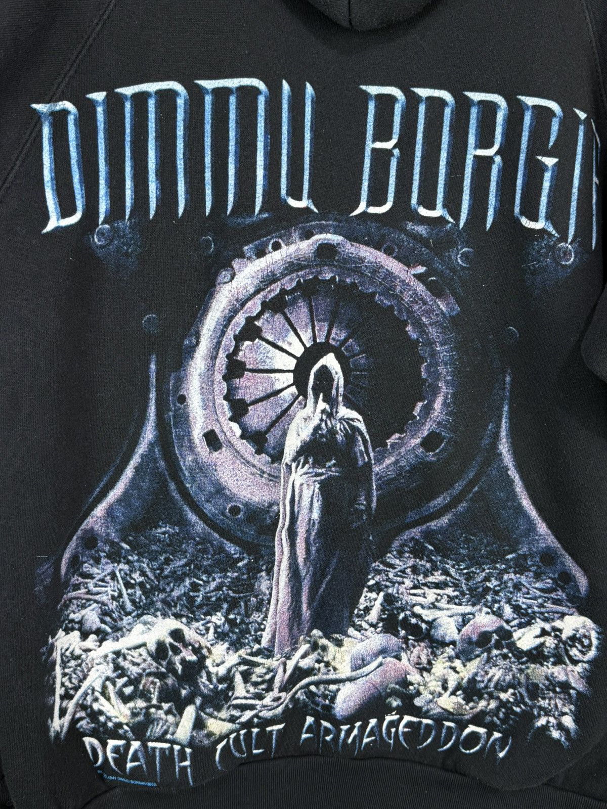 Band Tees 00s Dimmu Borgir 2003 Death Cult Armageddon Metal Hoodie M Size US M / EU 48-50 / 2 - 5 Thumbnail