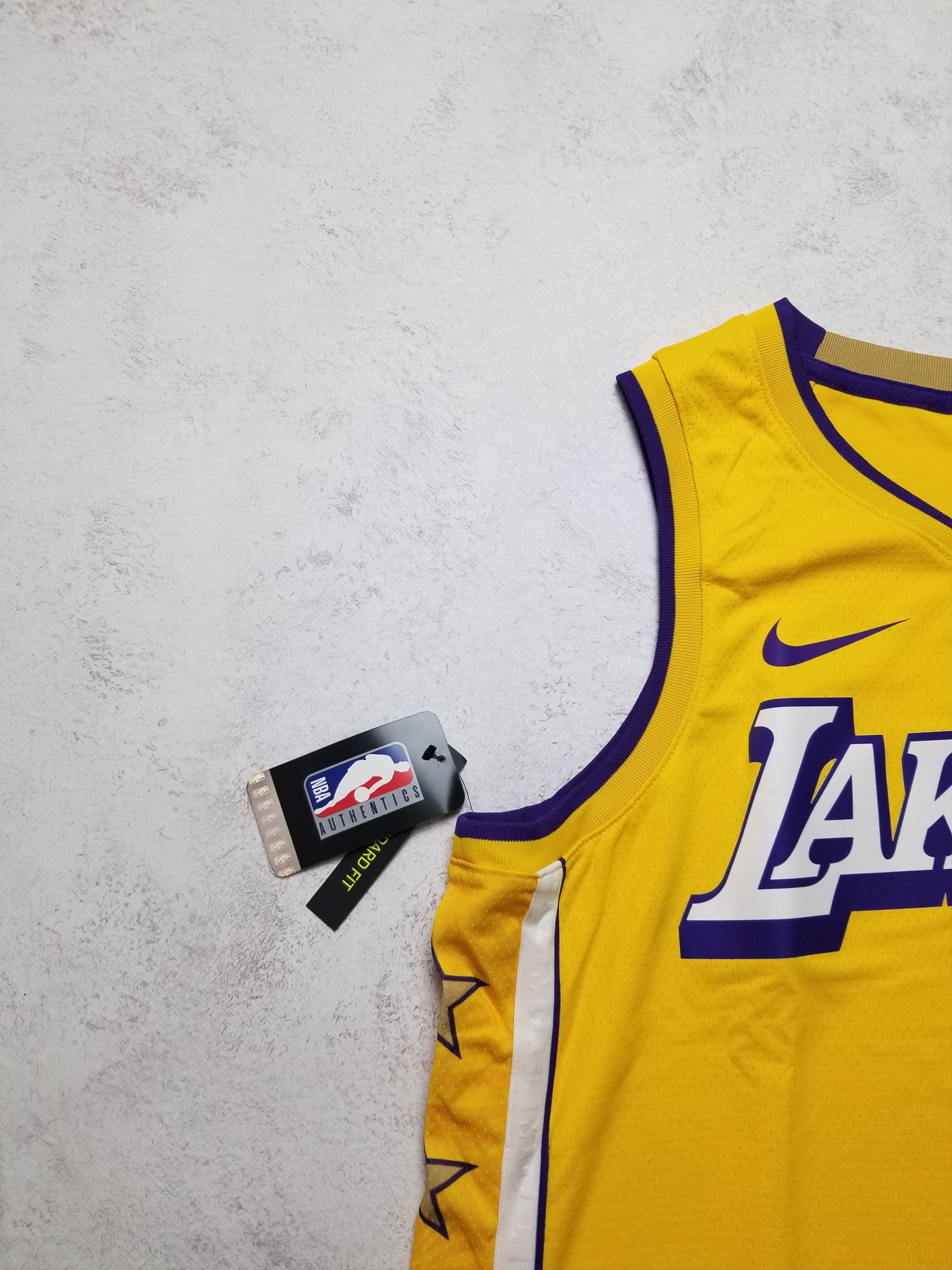 Nike Nike Los Angels Lakers NBA Swingman Blank Jersey AV4647-728 Size US L / EU 52-54 / 3 - 9 Thumbnail