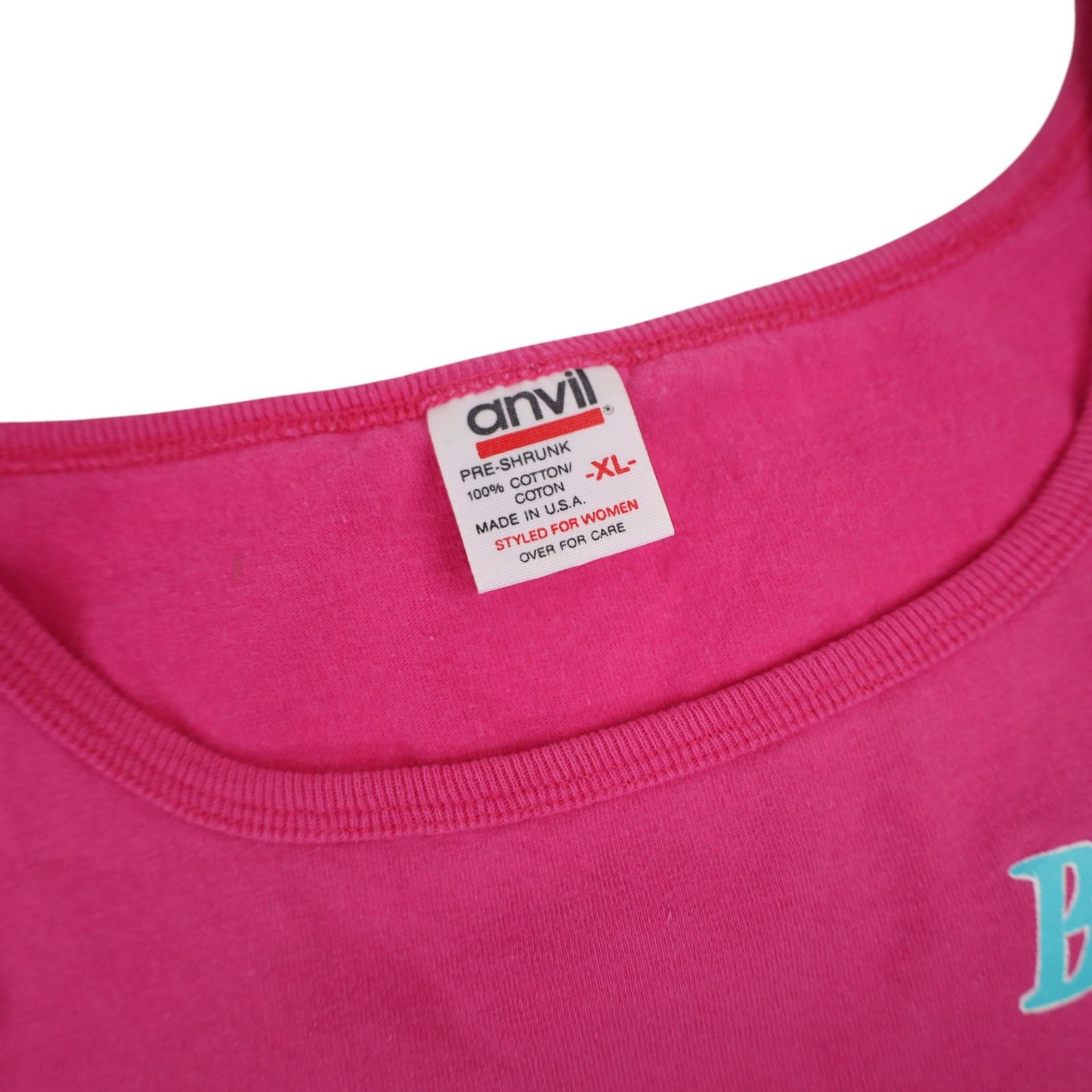 Chevrolet × Vintage Vintage Chevy "Bad Girl Club" Graphic Tank Top Size XL / US 12-14 / IT 48-50 - 5 Thumbnail