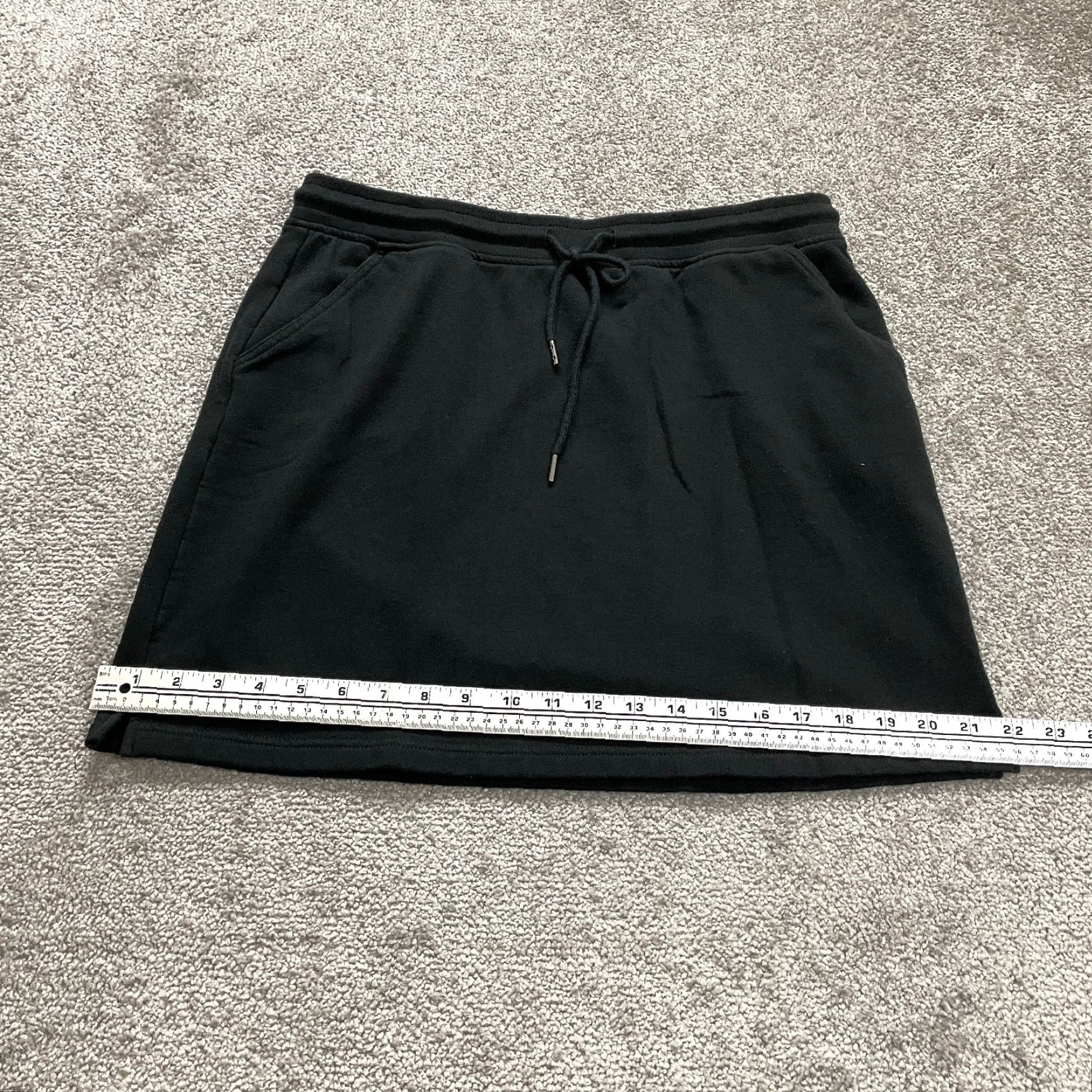 Eddie Bauer VINTAGE Eddie Bauer Womens Skirt Knee Length Casual Athletic Black Cotton Spandex Regular Fit M Size 32" / US 10 / IT 46 - 4 Thumbnail