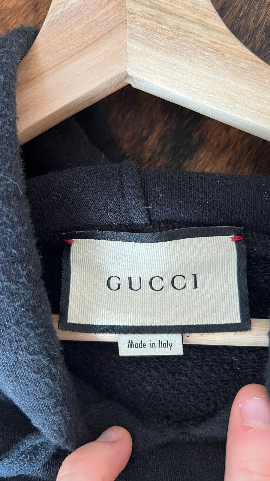 Gucci Gucci Multicolor belt logo hoodie Size US L / EU 52-54 / 3 - 3 Thumbnail