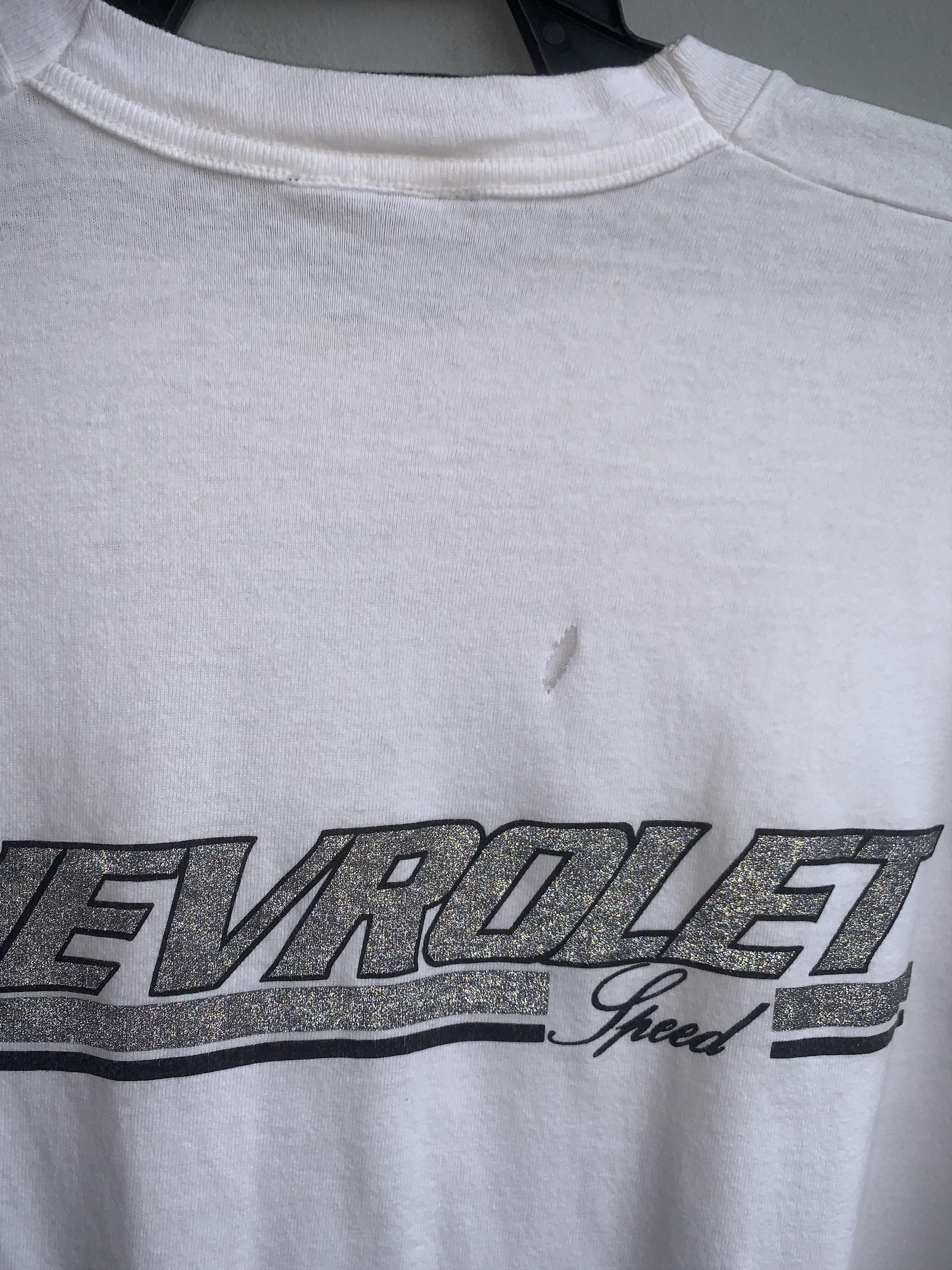 Vintage Chevrolet Racing Speed Spellout Vintage Shirt Size US L / EU 52-54 / 3 - 6 Thumbnail