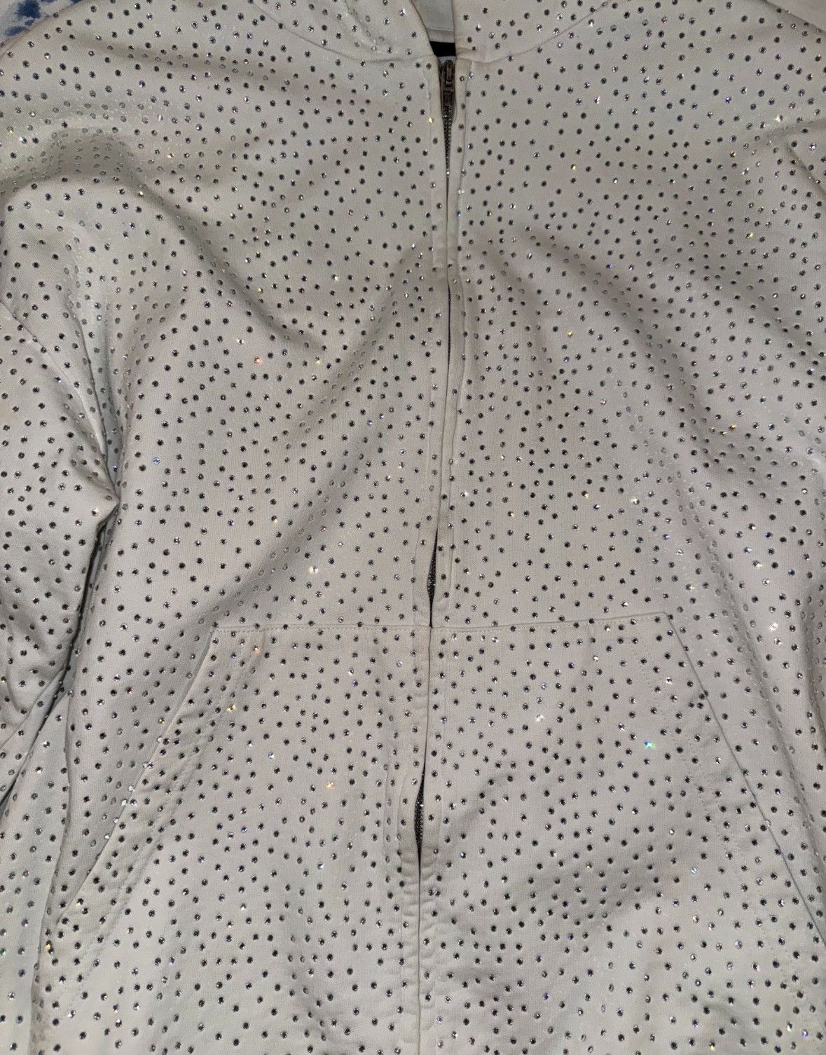 Balenciaga Crystal zip up hoodie Size US S / EU 44-46 / 1 - 3 Thumbnail