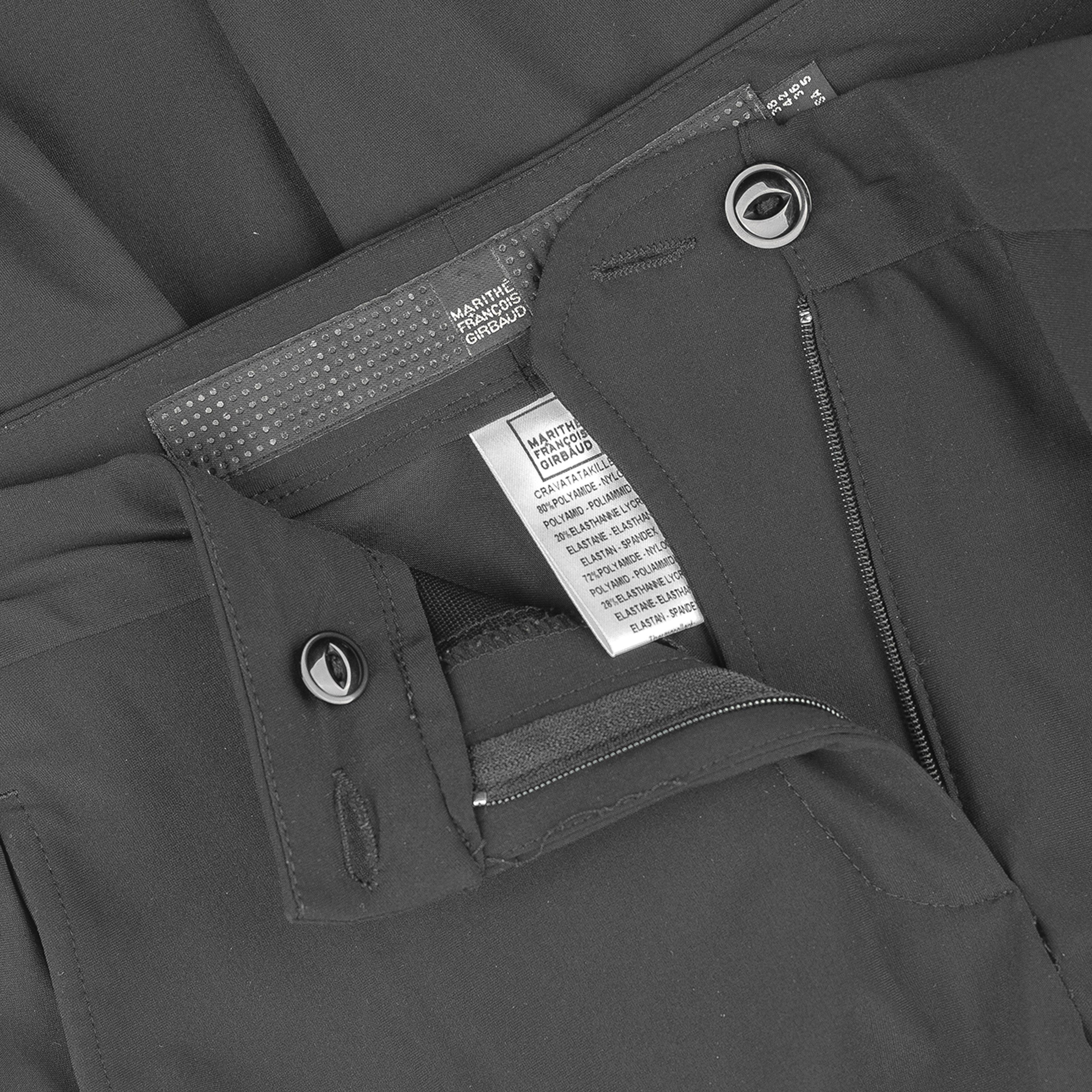 Marithe + Francois Girbaud Marithé François Girbaud Multipocket Cargo Black Pants Size 27" / US 4 / IT 40 - 5 Thumbnail