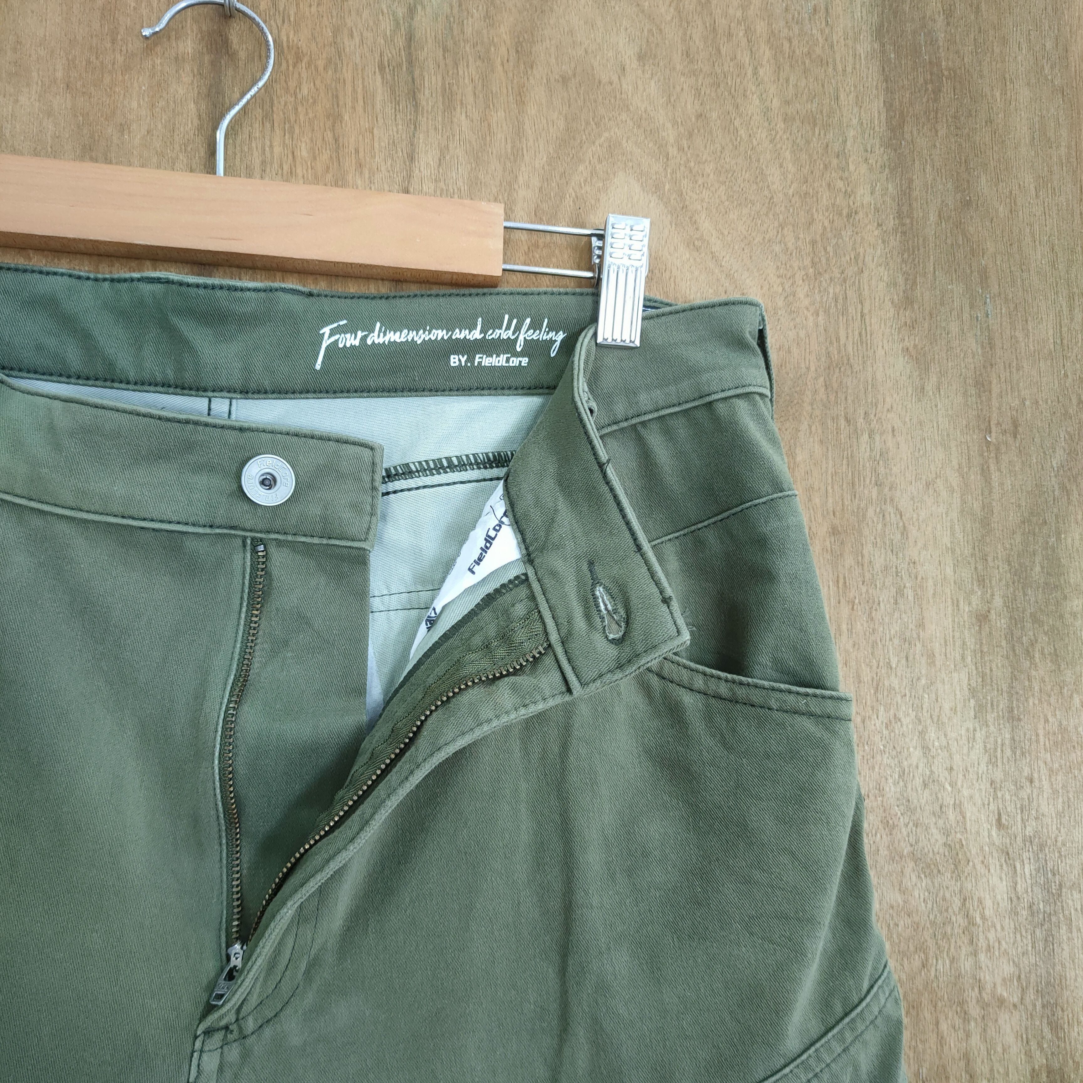 Japanese Brand JAPANESE BRAND GREEN CARGO PANTS Size US 32 / EU 48 - 6 Thumbnail