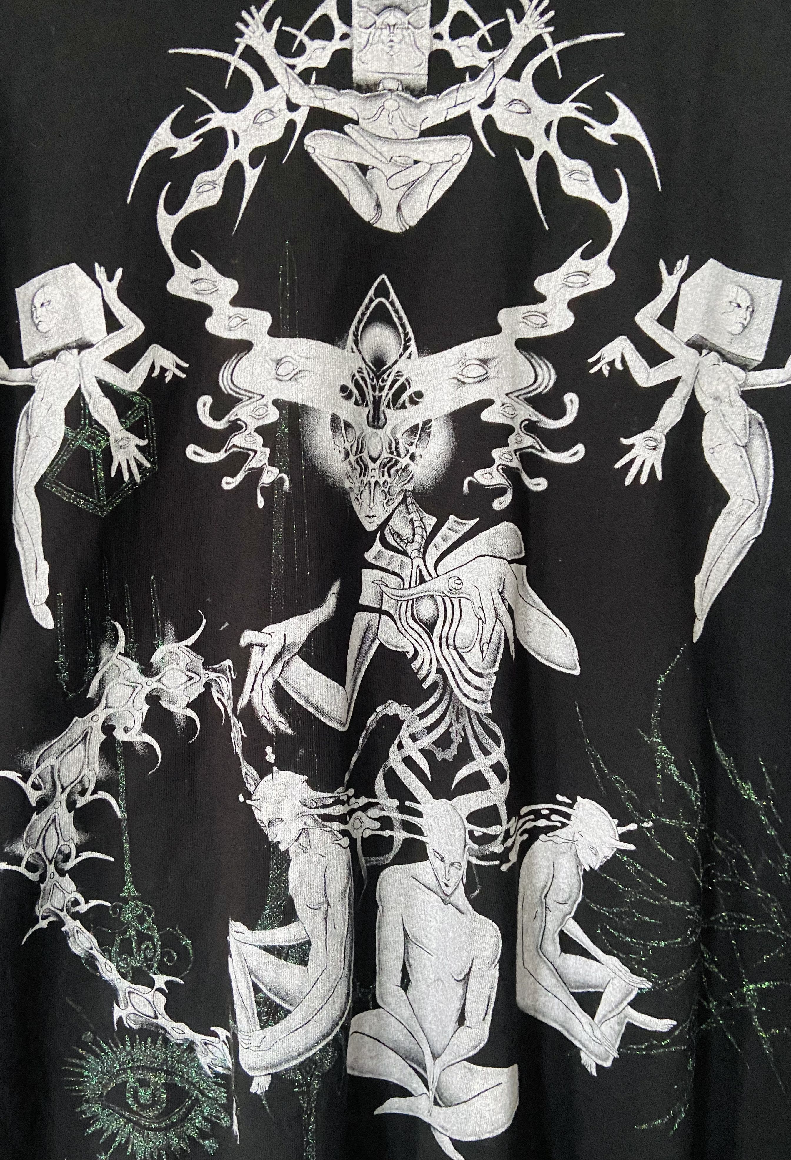 Los Angeles Apparel horsgirl / limited print shirt / size L Size US L / EU 52-54 / 3 - 3 Thumbnail