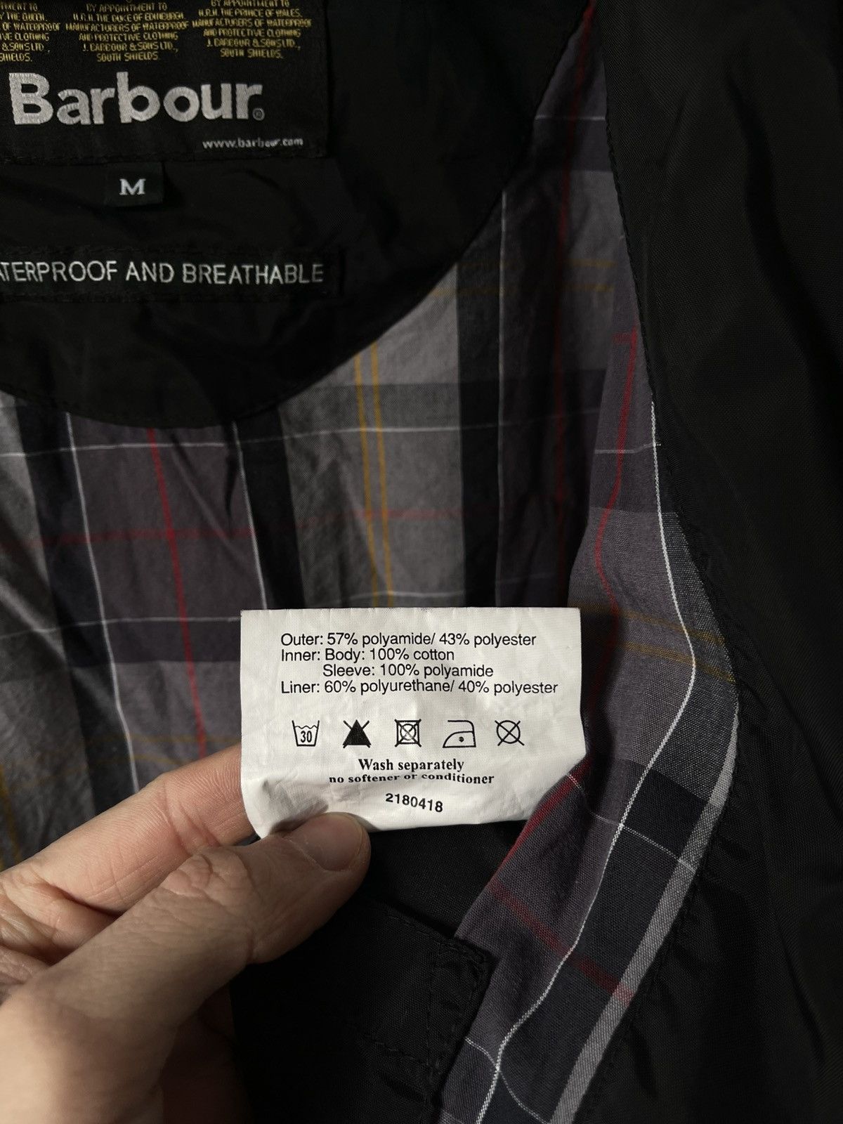 Barbour Barbour International A7 Waterproof Belted Biker Jacket Size US M / EU 48-50 / 2 - 20 Thumbnail