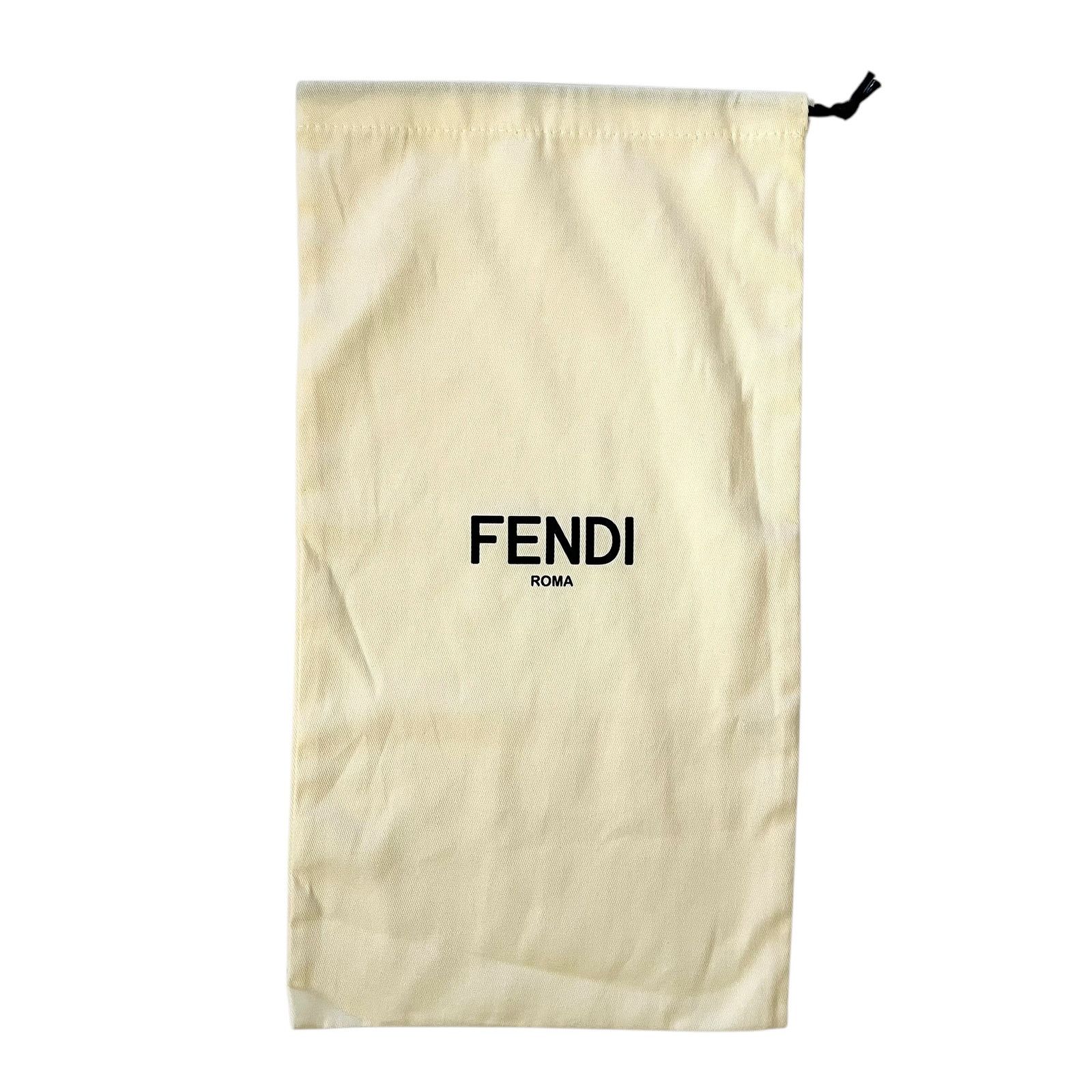 Fendi Fendi Ivory White Drawstring Dust Bag Protective Cover Size ONE SIZE - 1 Thumbnail