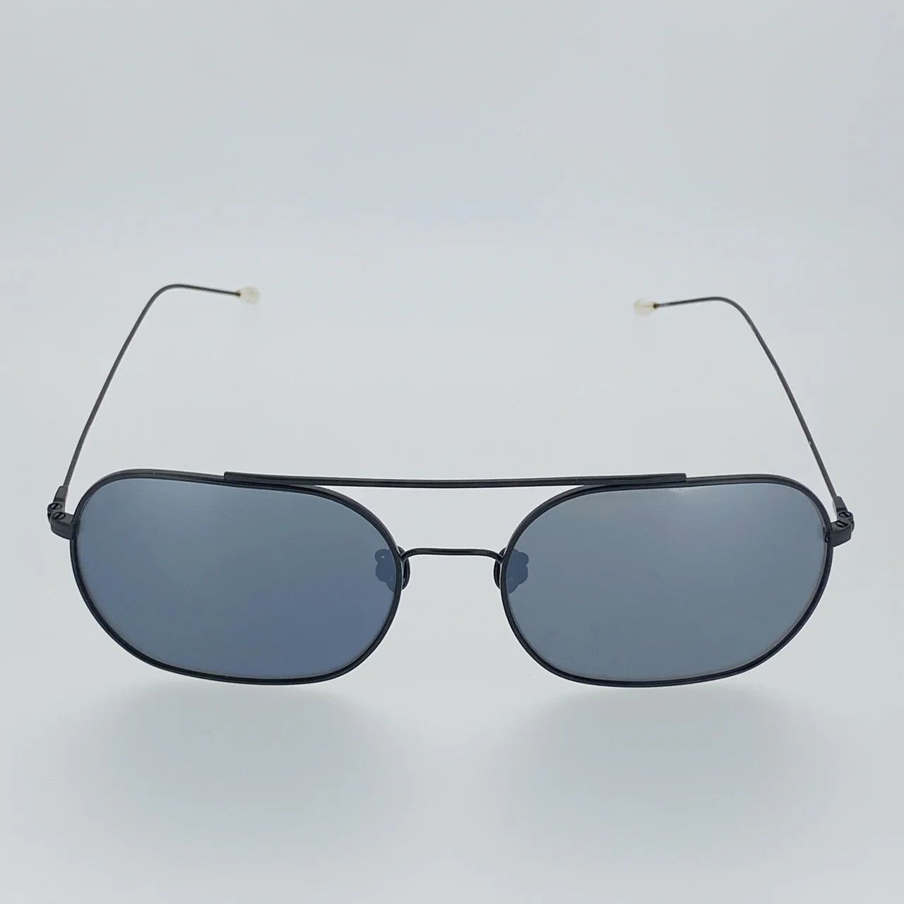 Ann Demeulemeester Ann Demeulemeester Sunglasses Matte Black and Silver Size ONE SIZE - 6 Thumbnail