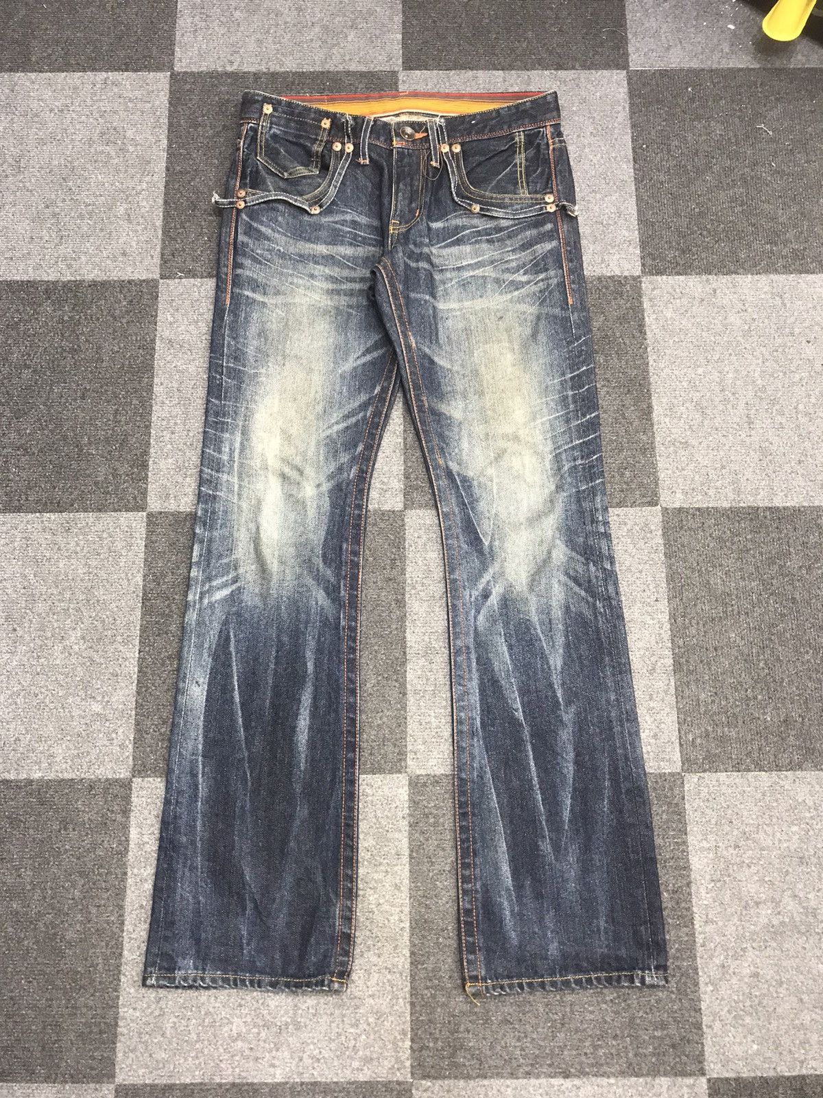 Designer FLARE mossimo Cool Fades Jeans Size US 31 - 3 Thumbnail