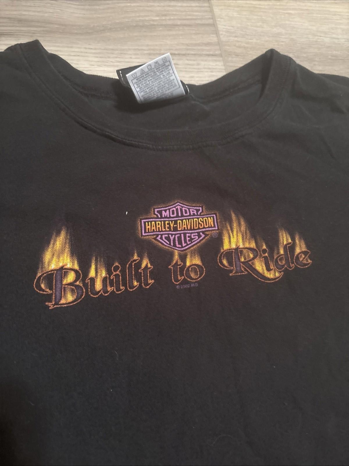 Harley Davidson Harley Davidson Nashville Women’s Black Short Sleeve Size S Size S / US 4 / IT 40 - 3 Thumbnail