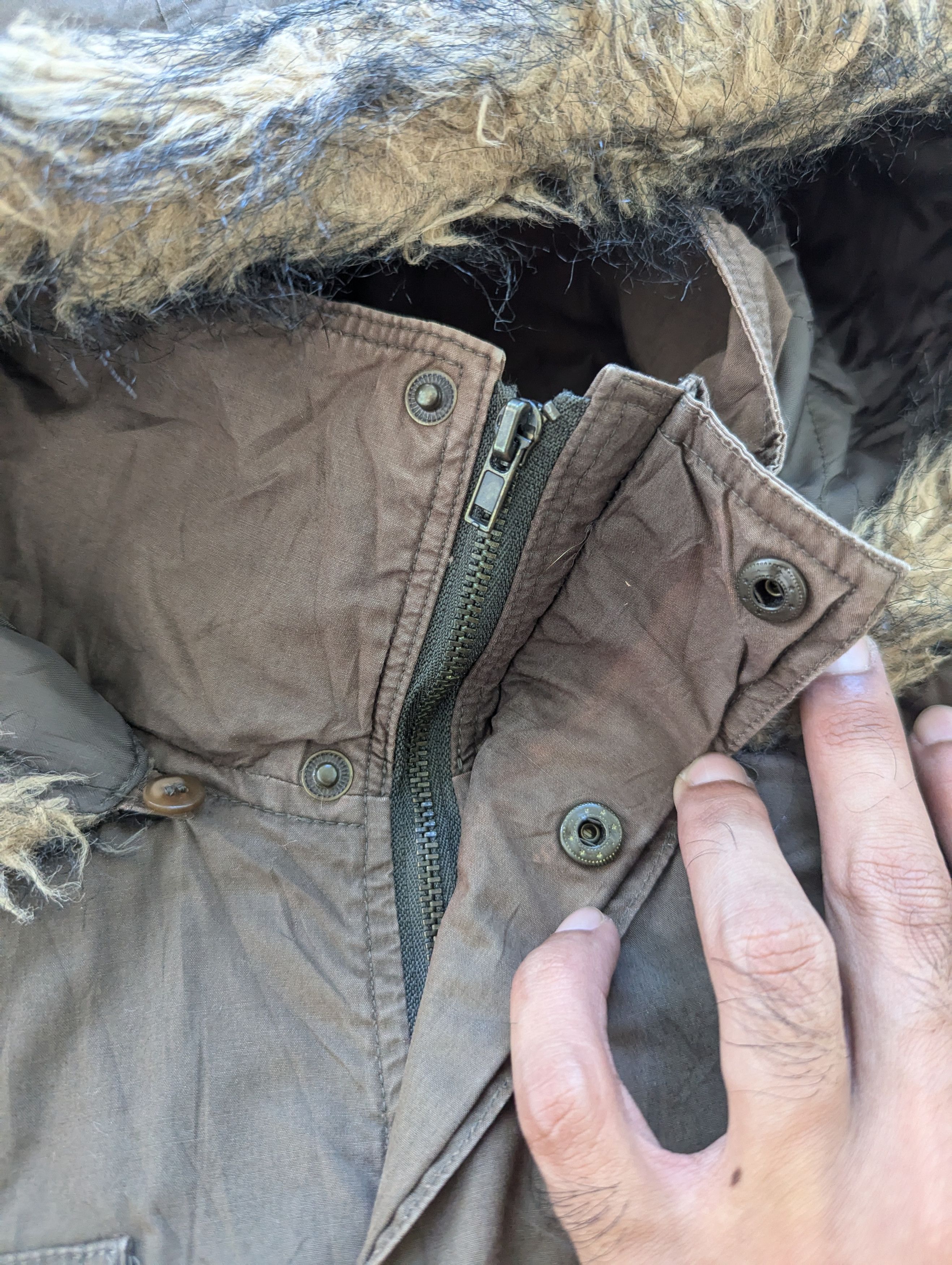 14th Addiction × Japanese Brand × Vintage Vintage Hoodie Jacket Military Style By Caparanka Size M / US 6-8 / IT 42-44 - 5 Thumbnail