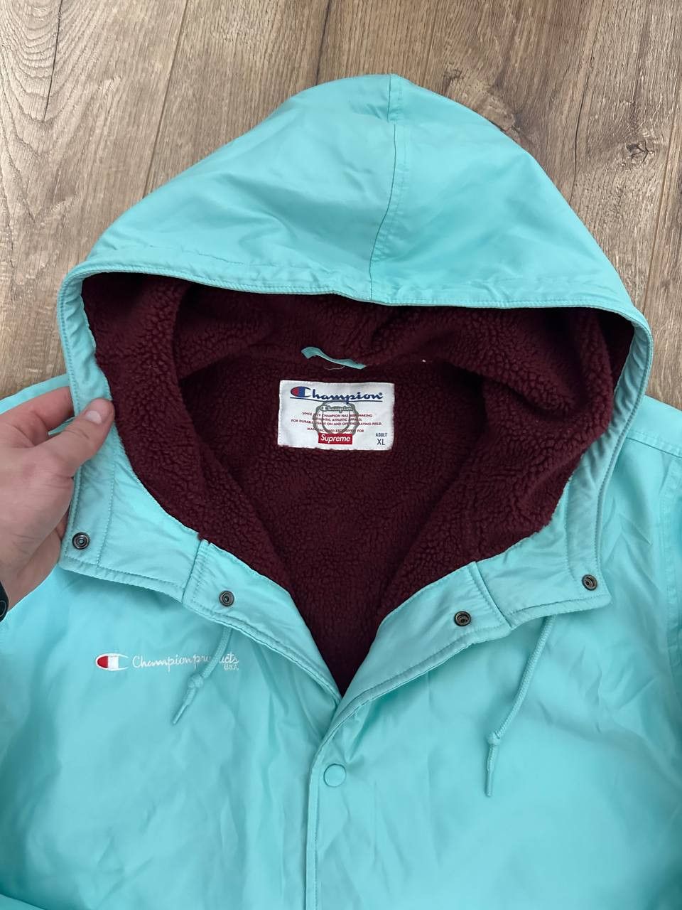 Champion Supreme x Champion Coaches Jacket FW10 Size US L / EU 52-54 / 3 - 9 Thumbnail
