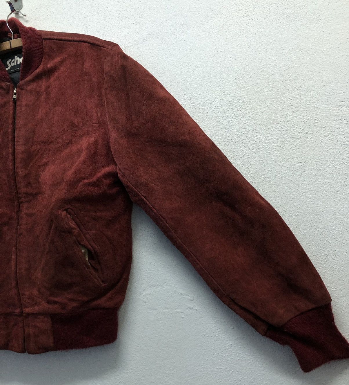 Schott Vintage Schott Nyc Made In Usa Leather Jacket Size US L / EU 52-54 / 3 - 4 Thumbnail