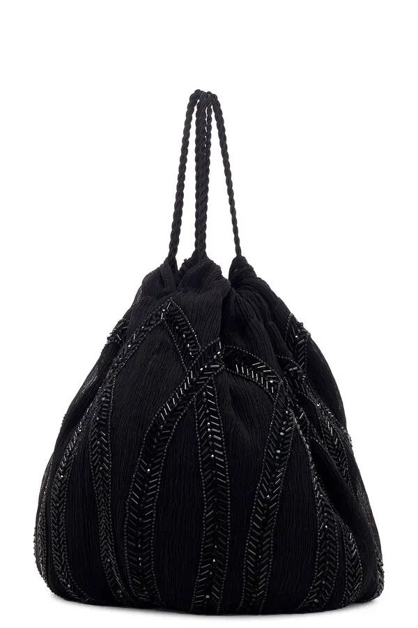 Saint Laurent Paris o1bcso1str1225 Size:OS/Ysl Pochon Bag in Black Size ONE SIZE - 3 Thumbnail