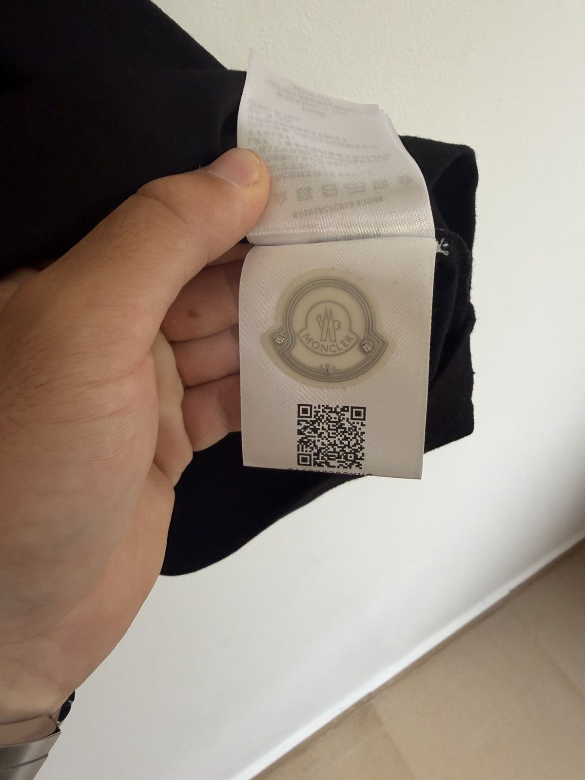 Moncler Moncler Front Logo TEE Size US S / EU 44-46 / 1 - 8 Thumbnail