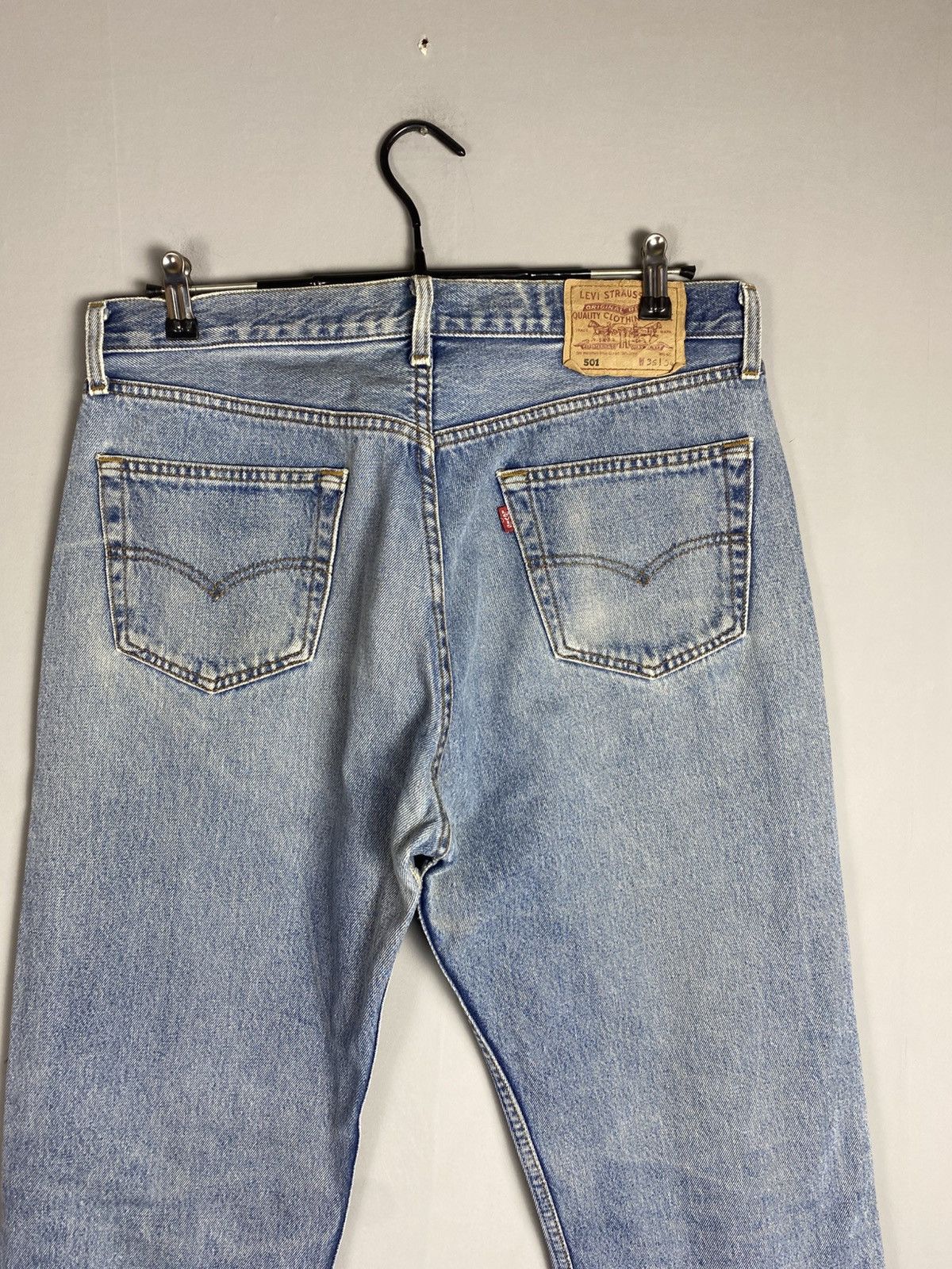Levi's Vintage 90s Levi’s 501 jeans denim Size US 36 / EU 52 - 2 Thumbnail