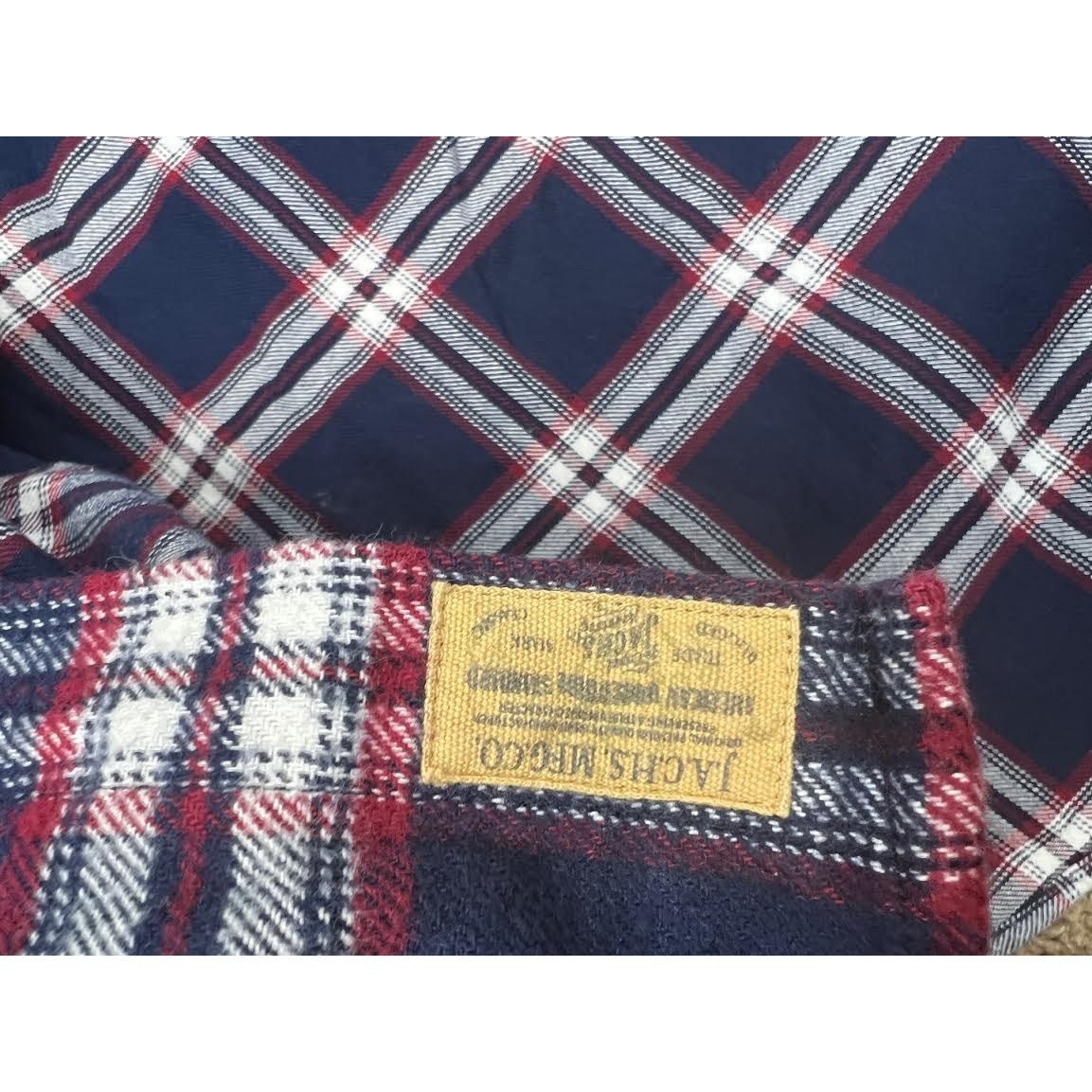 JACHS NY Jachs | Men's Brawny Cotton Flannel Shirt | Medium Size US M / EU 48-50 / 2 - 5 Thumbnail