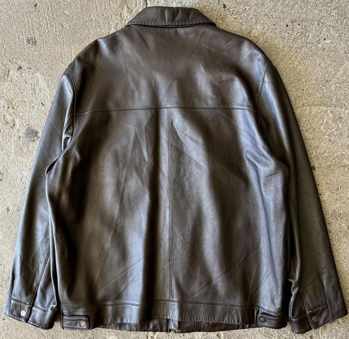 Balenciaga Balenciaga - 1997 - Nicolas Ghesquière -Zip Lambskin Leather Size US XXL / EU 58 / 5 - 15 Thumbnail