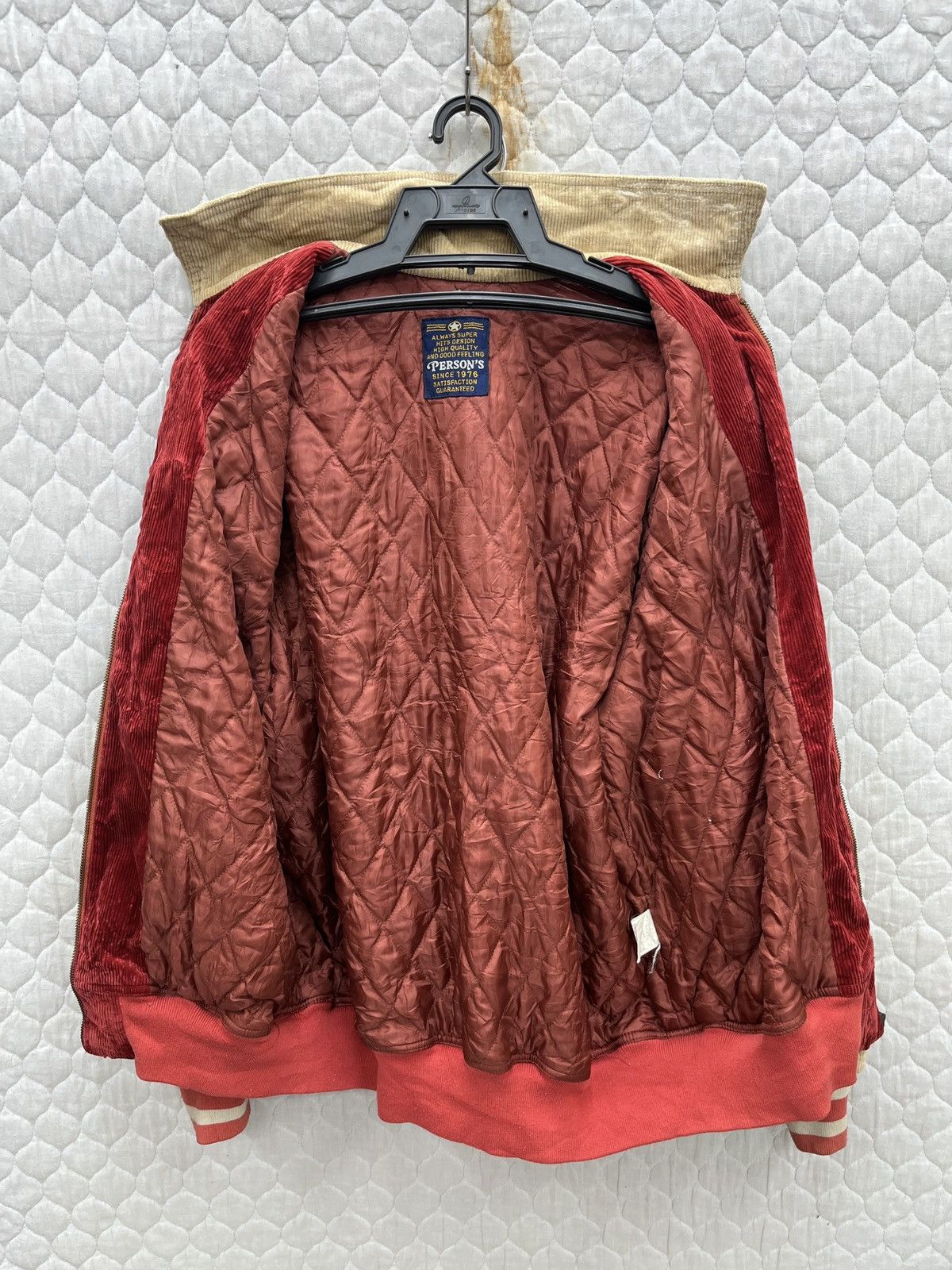 PERSON'S 🔥🔥🔥ARCHIVE VTG PERSONS CORDUROY BOMBER JACKET Size US L / EU 52-54 / 3 - 7 Thumbnail