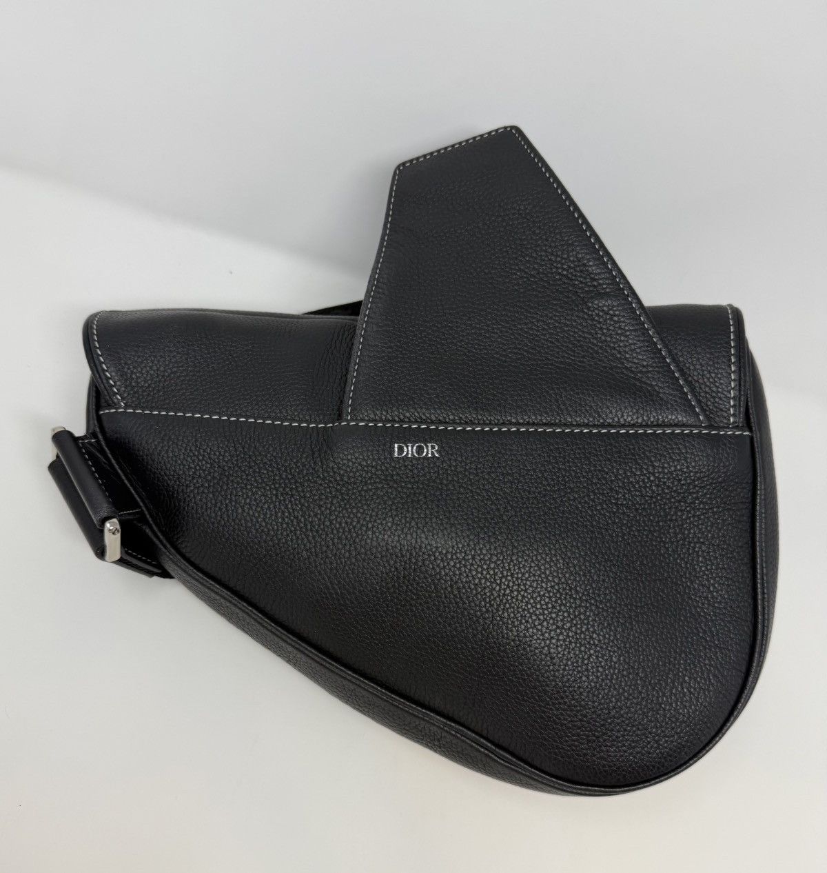 Dior × Stussy Dior x Shawn Stussy Saddle Crossbody Leather Bag Size ONE SIZE - 4 Thumbnail