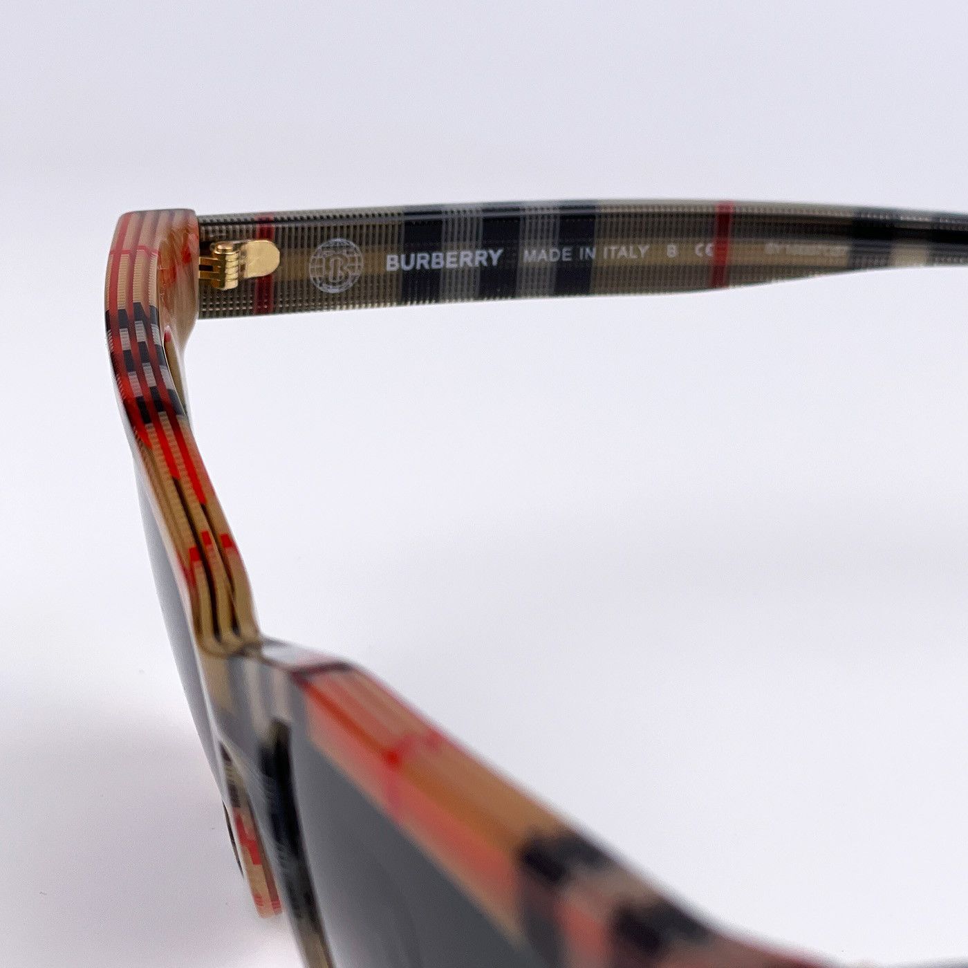 Burberry NEW Burberry BE4346 ELSA 394487 Brown Grey Women Sunglasses Size ONE SIZE - 8 Thumbnail