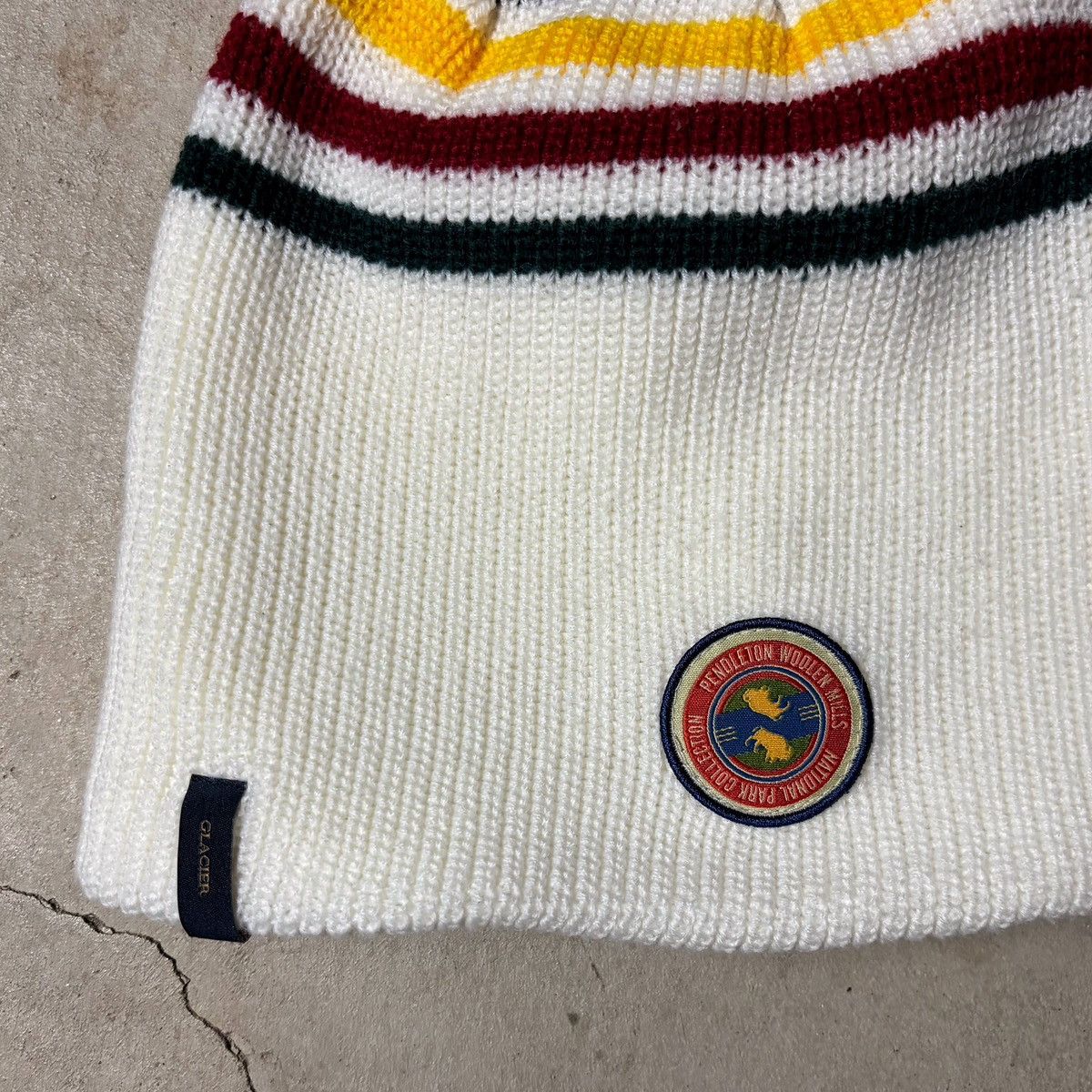 Pendleton Woven Pendleton Glacier Reversible Winter Beanie White Size ONE SIZE - 5 Thumbnail