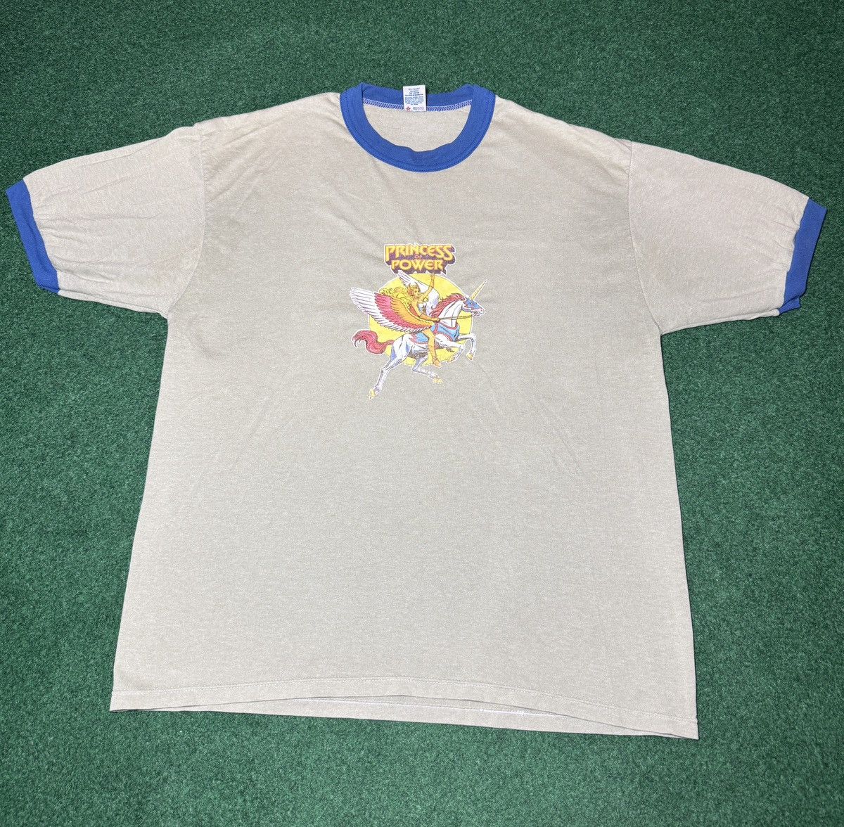 Vintage Vintage 90s She Ra Princess Of Power He Man Cartoon T Shirt Size US XL / EU 56 / 4 - 1 Thumbnail