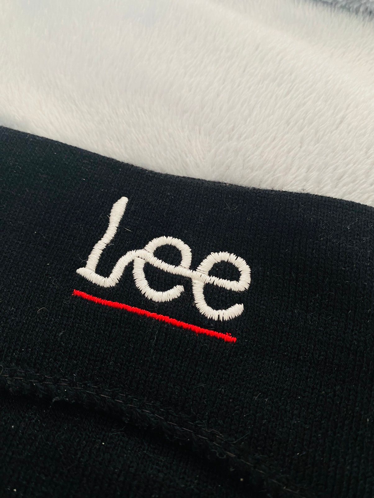 Pre-owned Lee X Vintage Vtg Y2k Classic Lee Black Headband In White