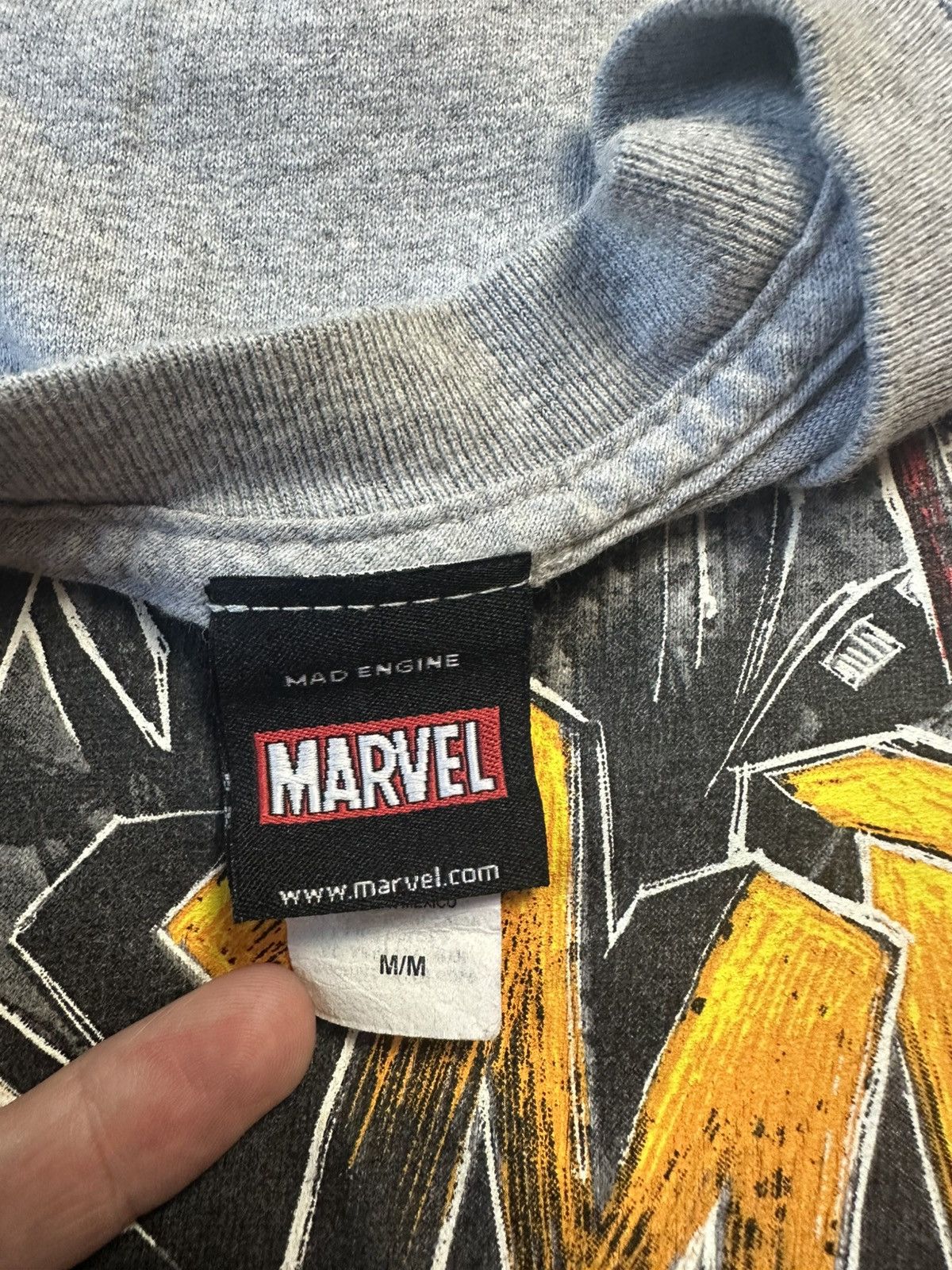 Marvel Comics Vintage Marvel Mad Engine X-Men Characters T-shirt Medium Size US M / EU 48-50 / 2 - 3 Thumbnail