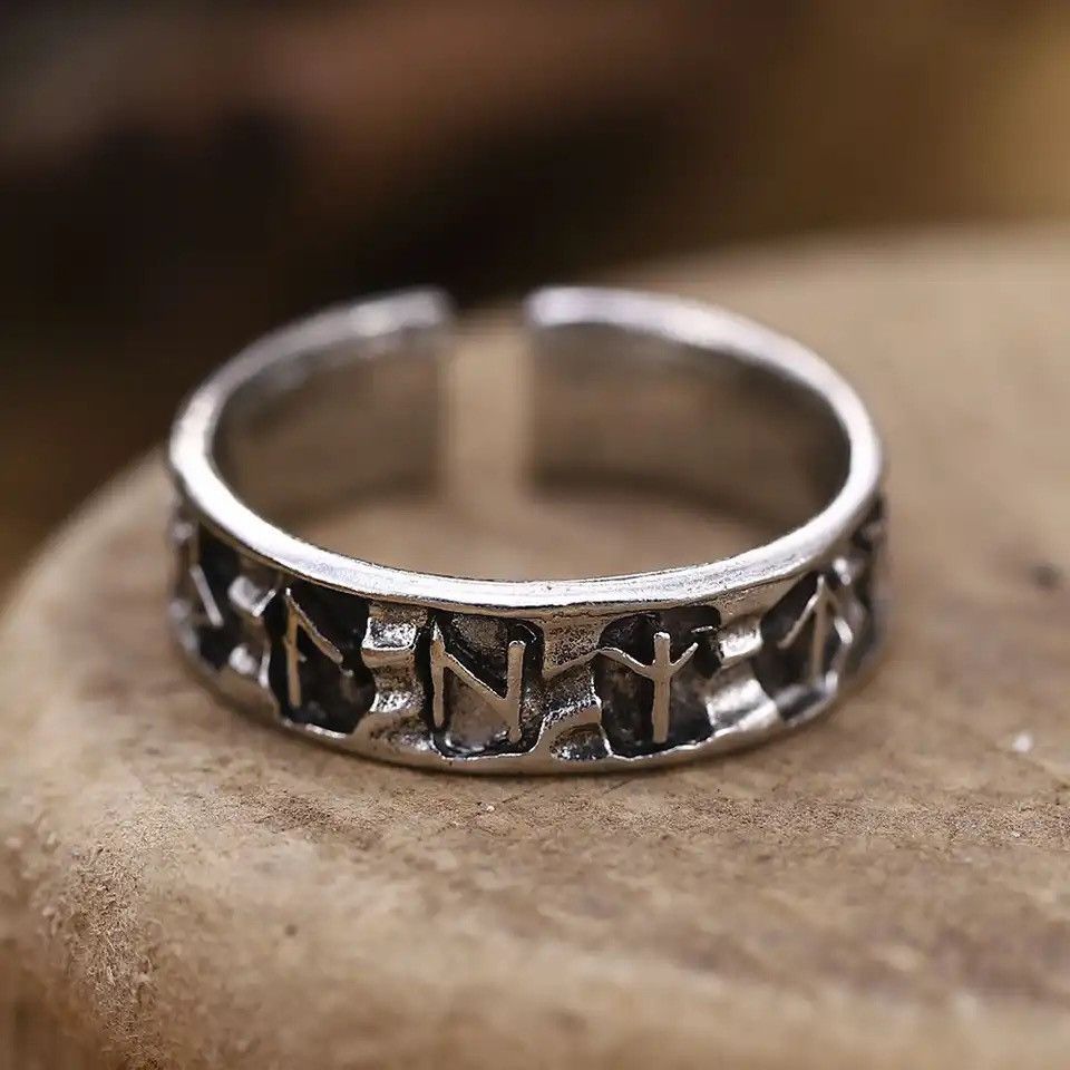 Other Odin Norse Viking Amulet Adjustable Ring Size ONE SIZE - 4 Thumbnail