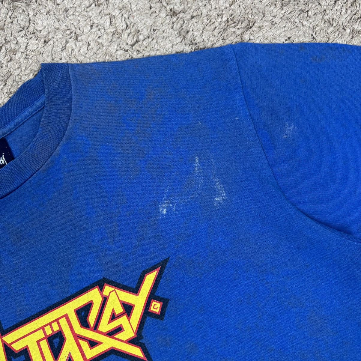 Stussy Vintage Stussy Ripoff Antrax Band T-shirt Size US M / EU 48-50 / 2 - 11 Thumbnail