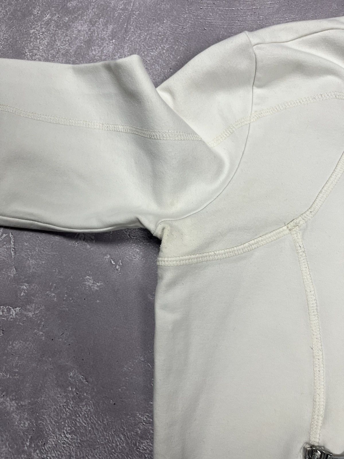 Versace Jeans Couture Versace Jeans Couture Vintage White Zip Sweatshirt Size XXL / US 16-18 / IT 52-54 - 7 Thumbnail