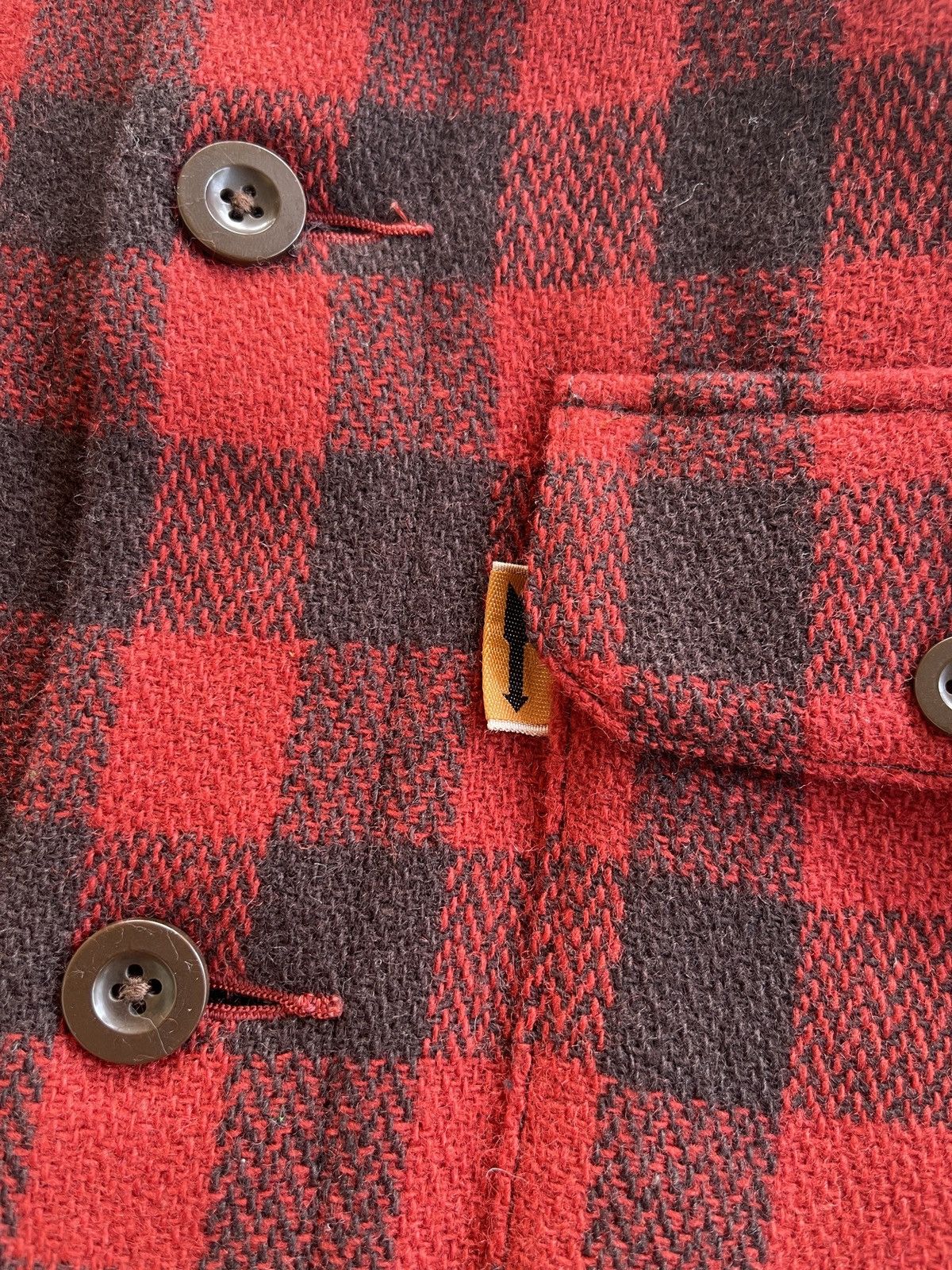 Soundman Soundman Wool Checked Workwear Jacket Size US M / EU 48-50 / 2 - 9 Thumbnail