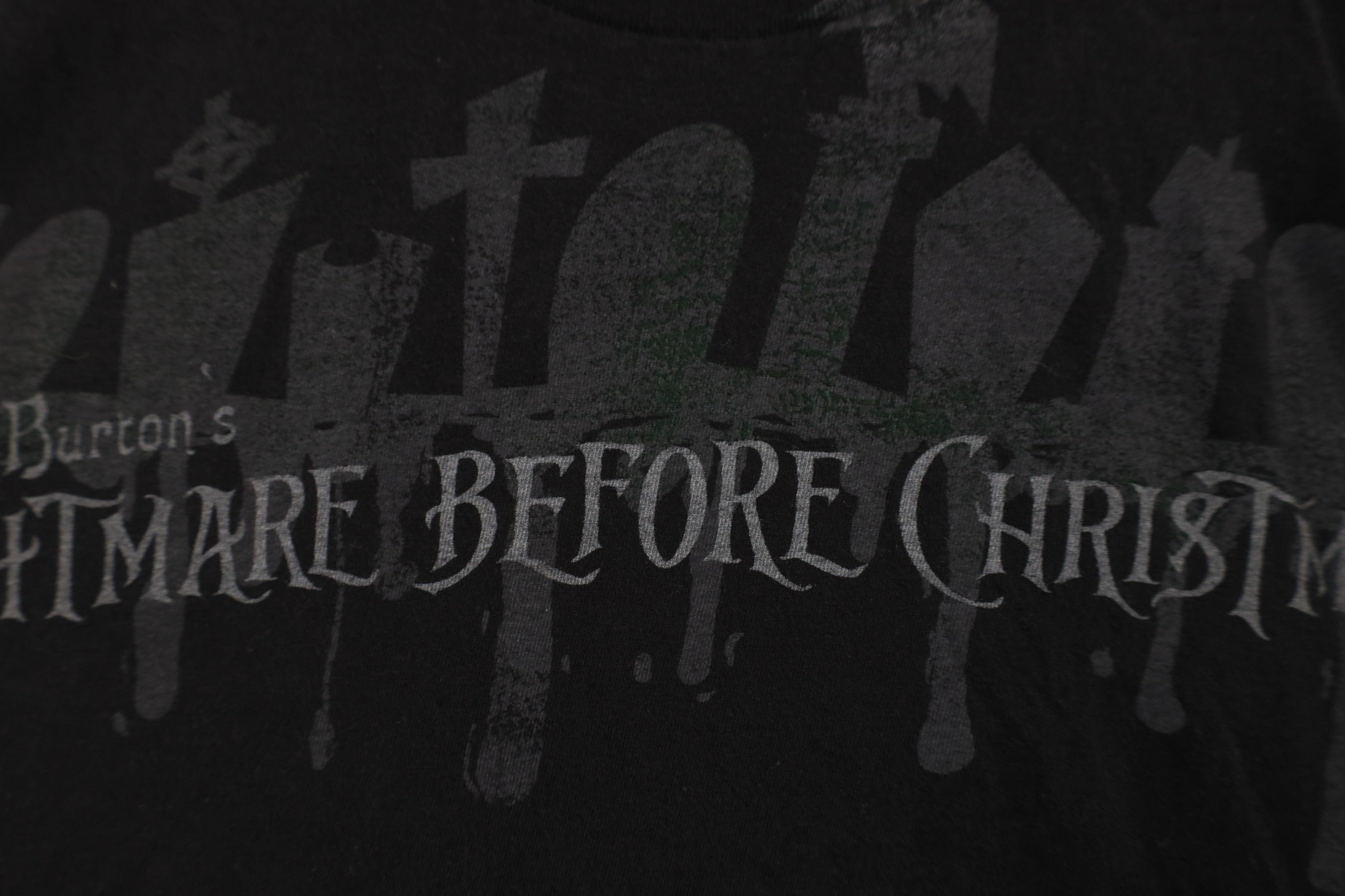 Vintage Vintage Tim Burtons The Nightmare Before Christmas T-Shirt Size US M / EU 48-50 / 2 - 6 Thumbnail