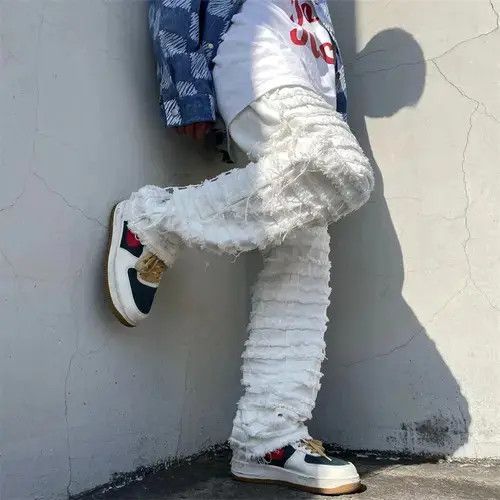 Y2k Ripped Baggy Jeans